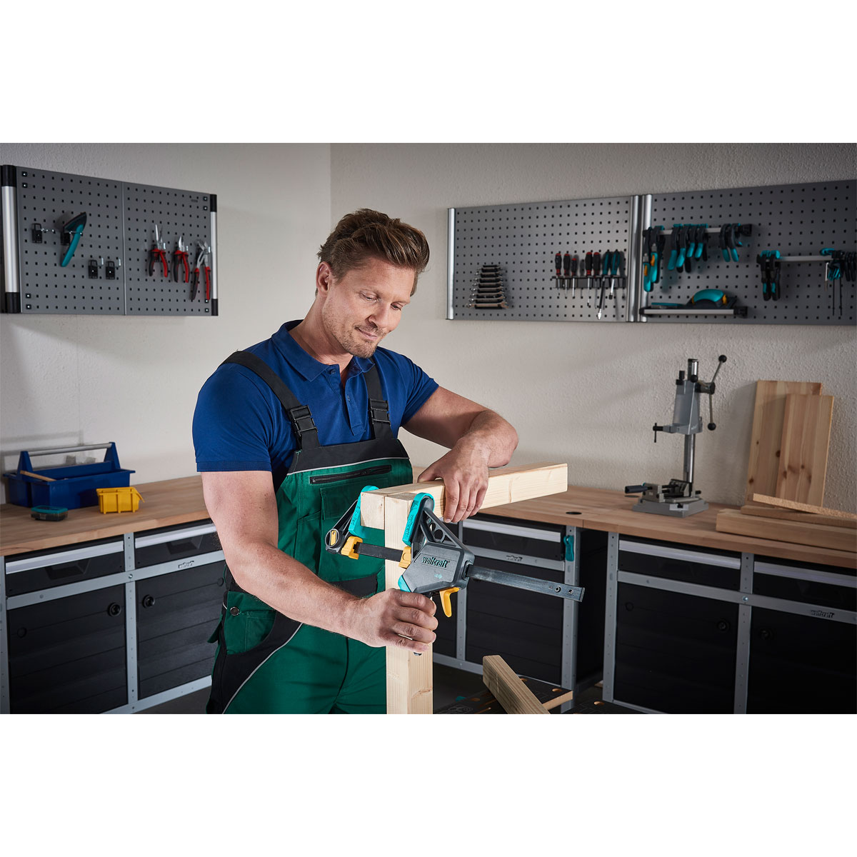 Wolfcraft  Einhandzwinge EHZ PRO 100/915 mm Bild 6