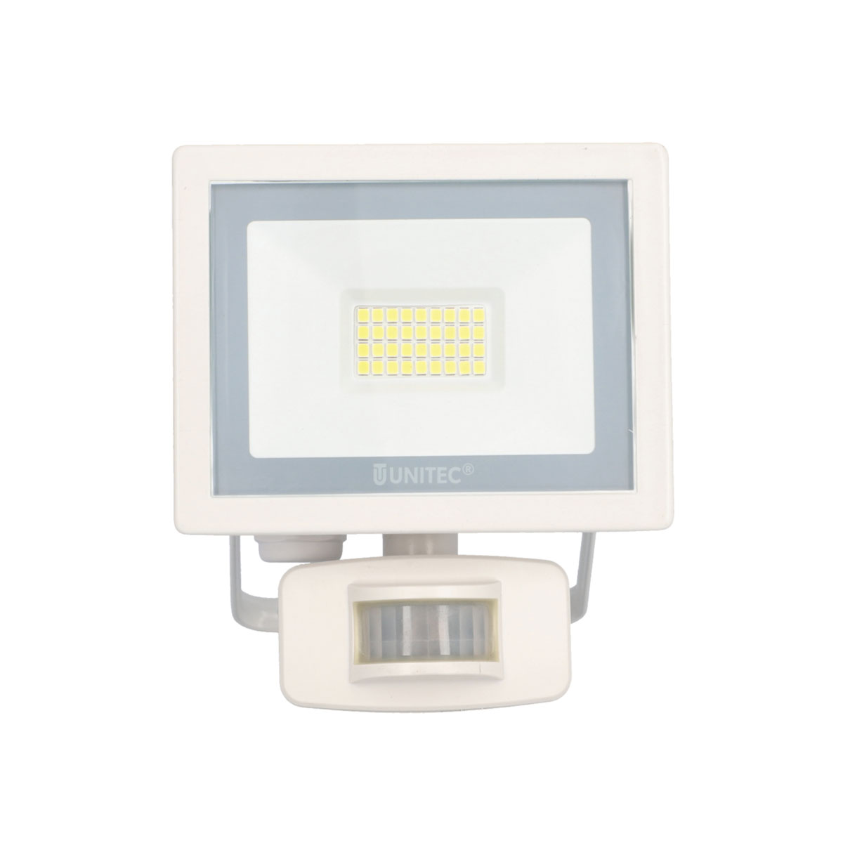 Unitec LED Wandstrahler mit Bewegungsmelder 20W 1600lm weiss Bild 3