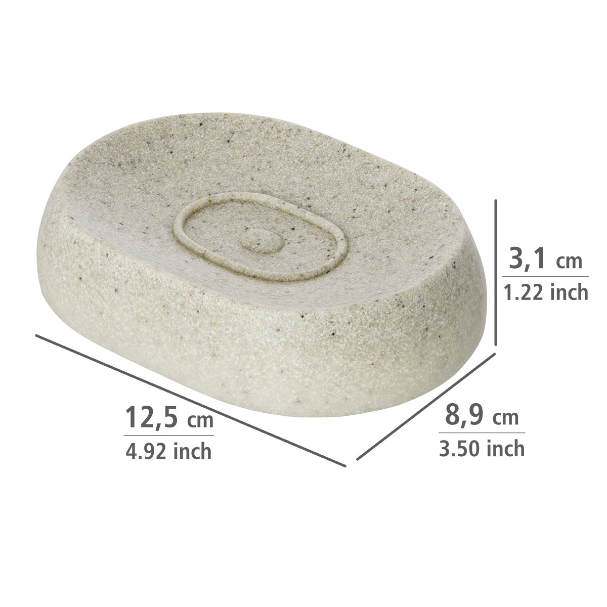 Wenko Seifenablage Puro natur Bild 3