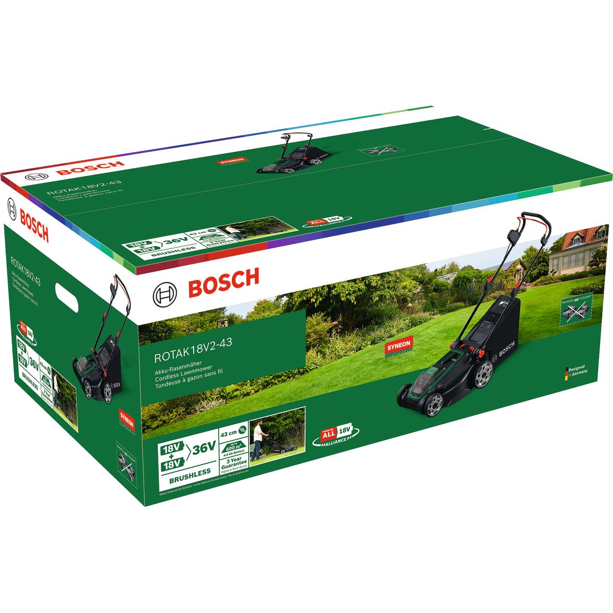 Bosch Rasenmaher Rotak 43