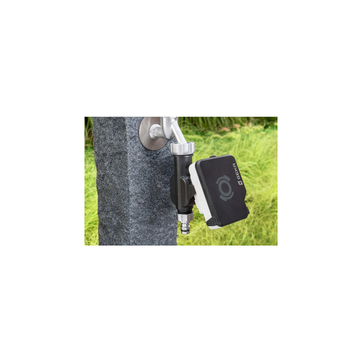 GEKA  Bewässerungscomputer digital Hahnadapter Bild 7