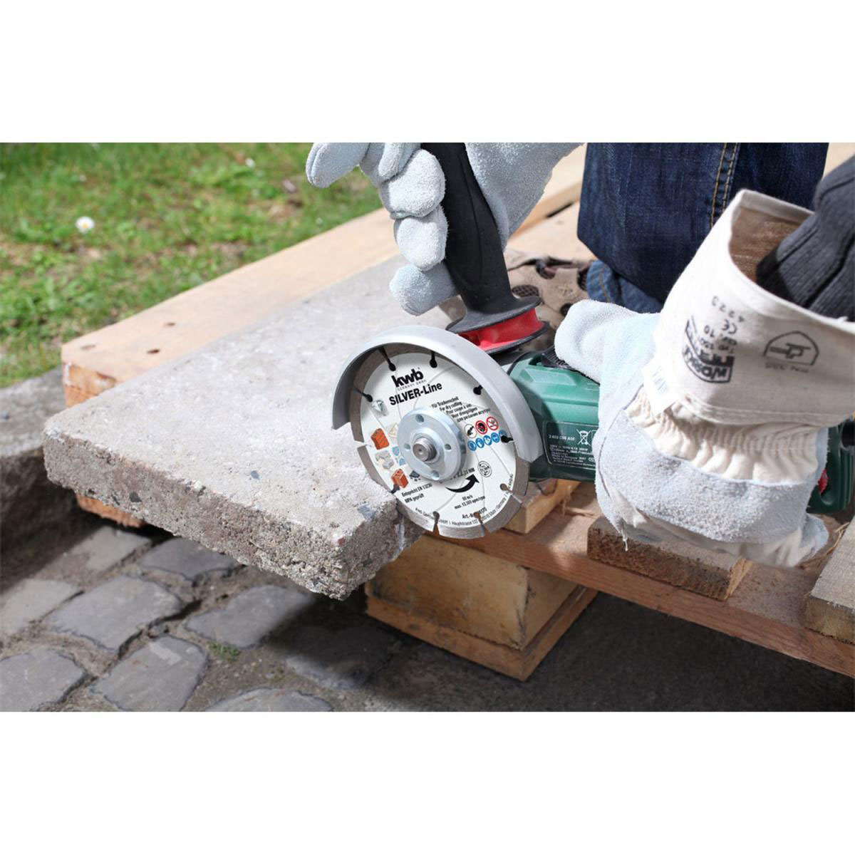 kwb  Trennscheibe Diamant Durchmesser 230 mm Bild 2