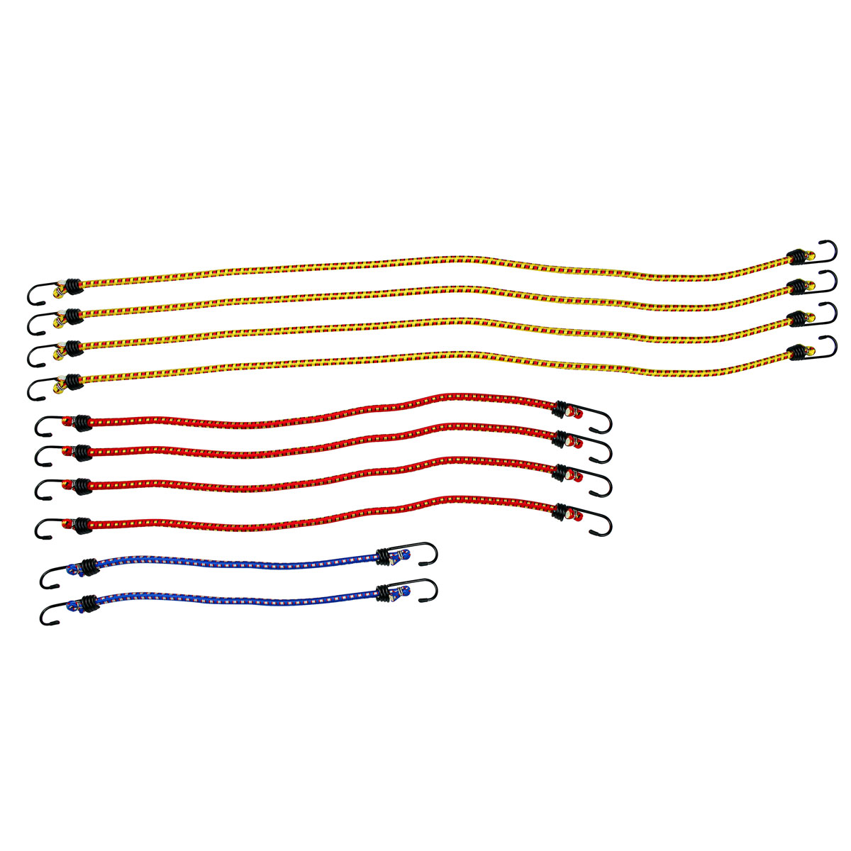 LAS 12039 Gepäckarm Set 10- teilig mit Stahlhaken Bild 1