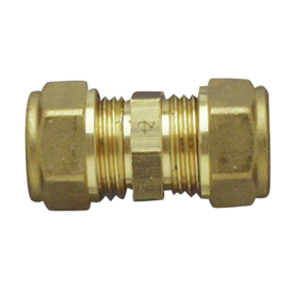 Cornat Messing Verschraubung 18 mm doppelt