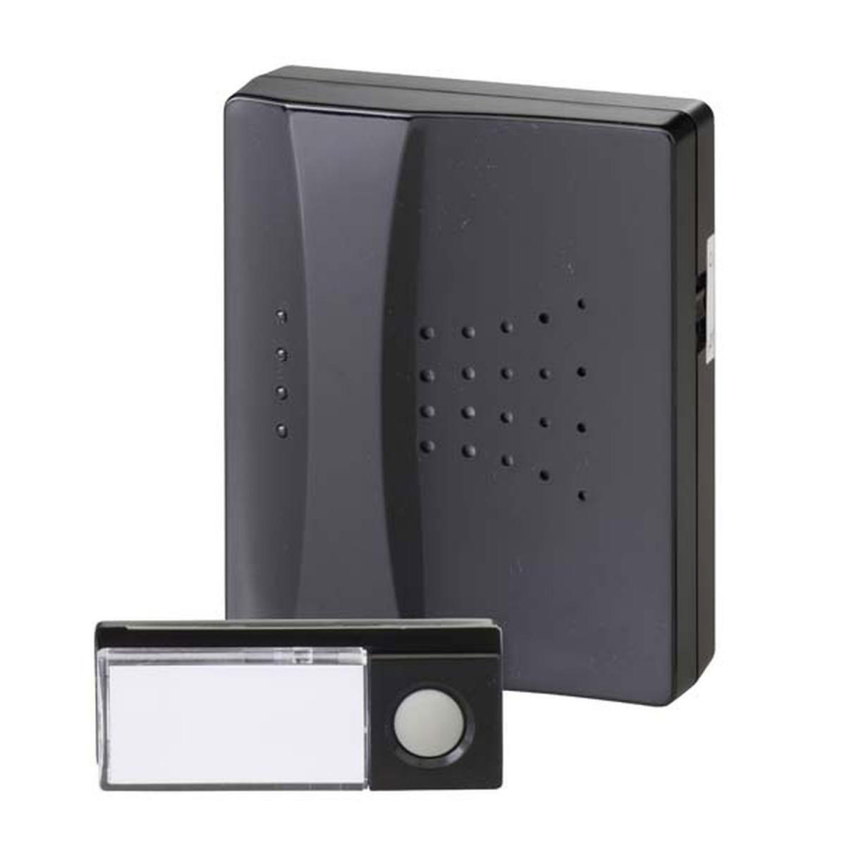 Funkgong-Set HX Piano 150 m schwarz-glänzend