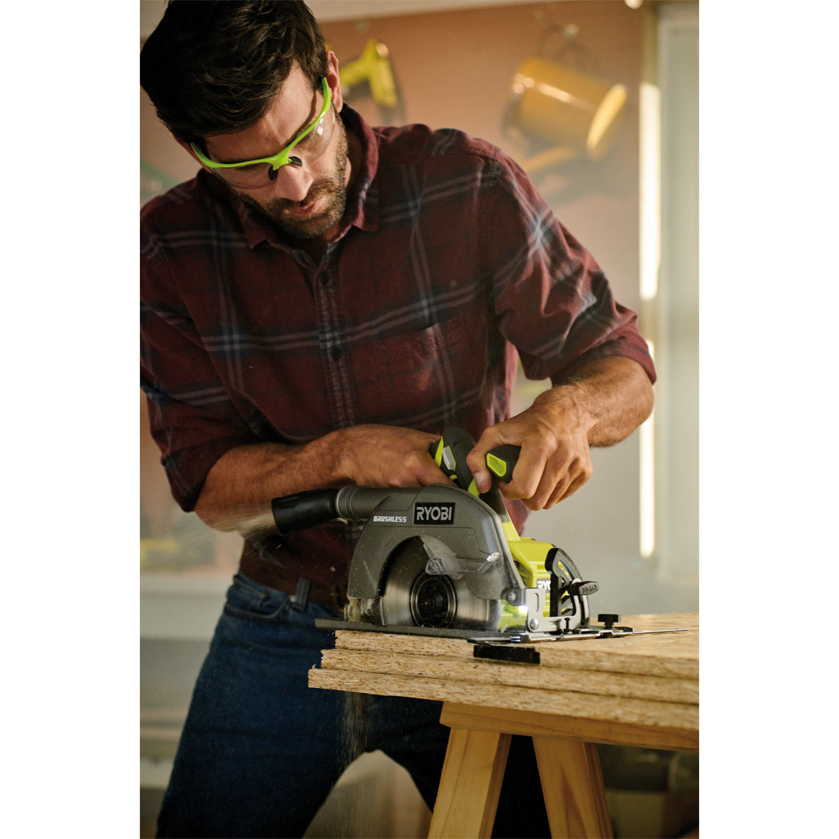 Ryobi  Akku-Handkreissäge R18CS-0 ohne Akku und Ladegerät Bild 6
