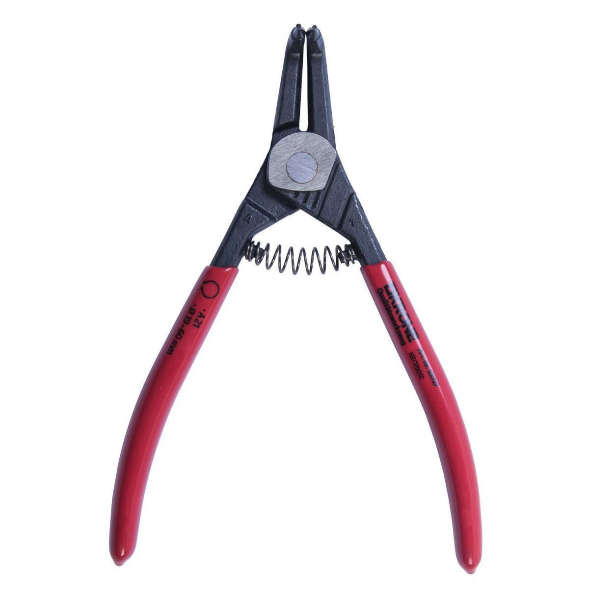 Krone Sicherungsring-Zange gebogen 18 cm Bild 1