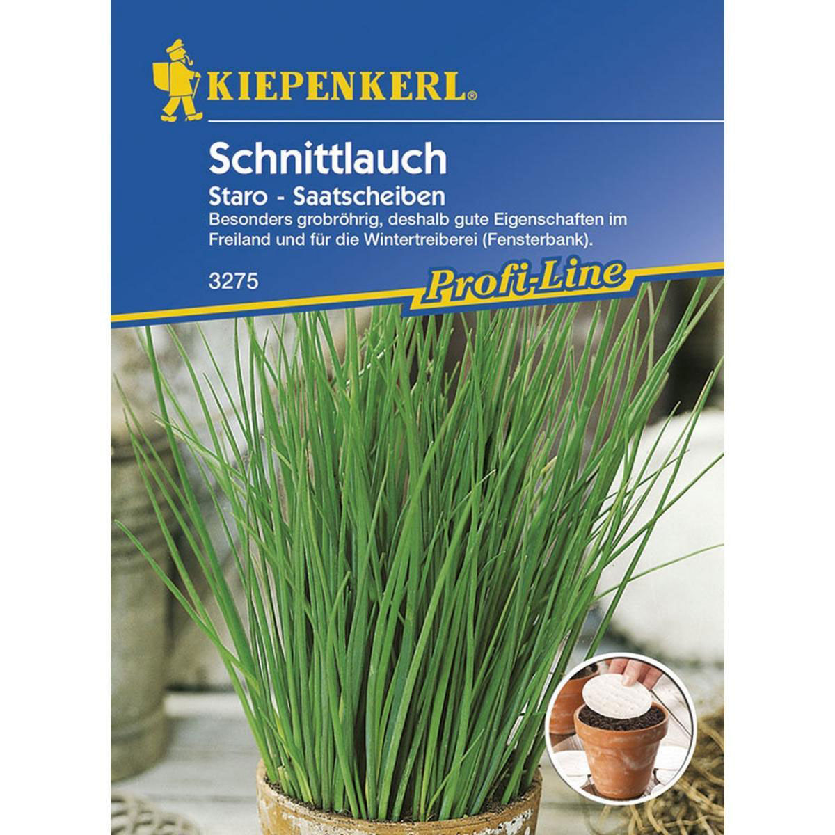 Kiepenkerl Schnittlauch Staro - Saatscheiben