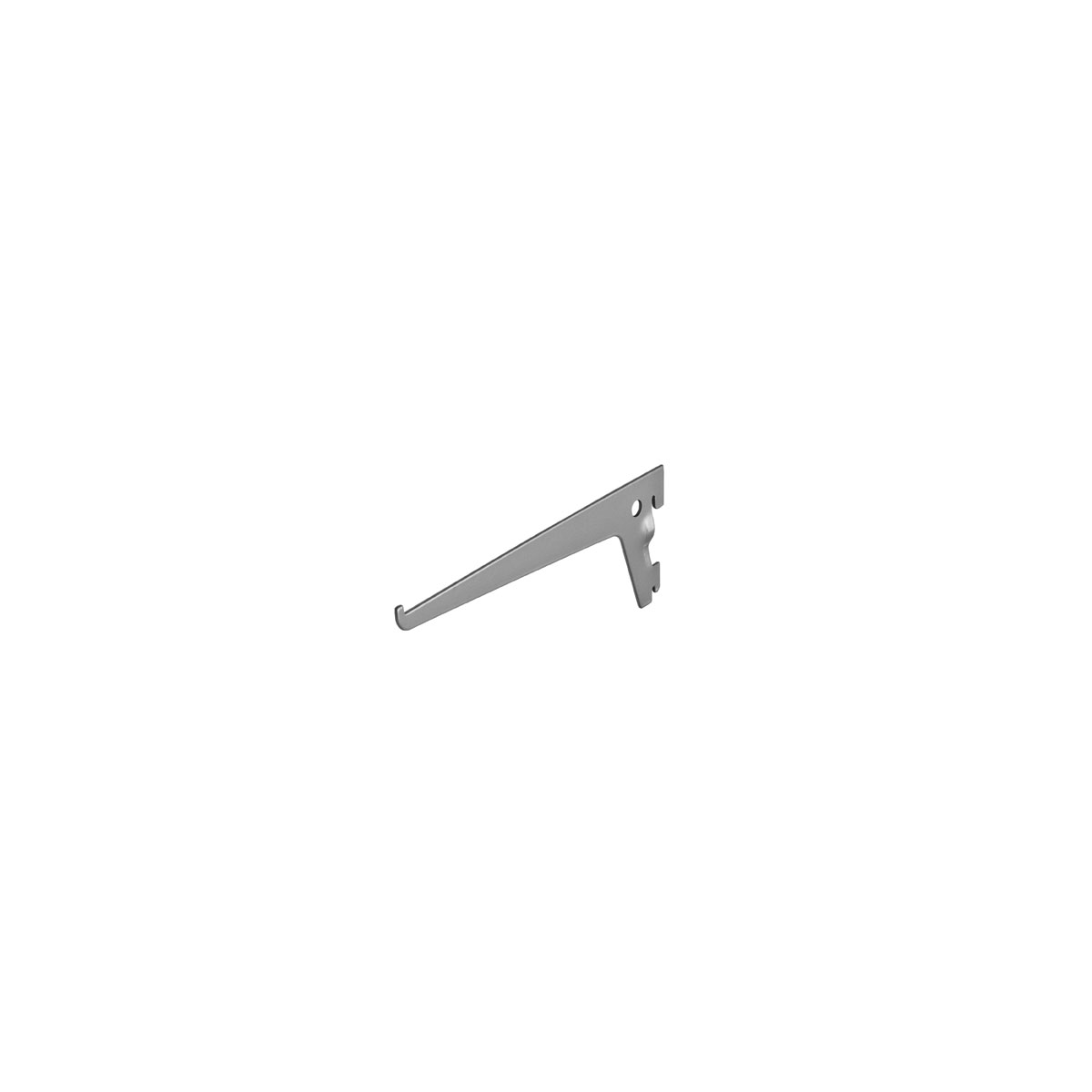 Dolle Regalbodenträger 1-reihig silber 20 cm Dolle Regalbodenträger 1-reihig silber 20 cm