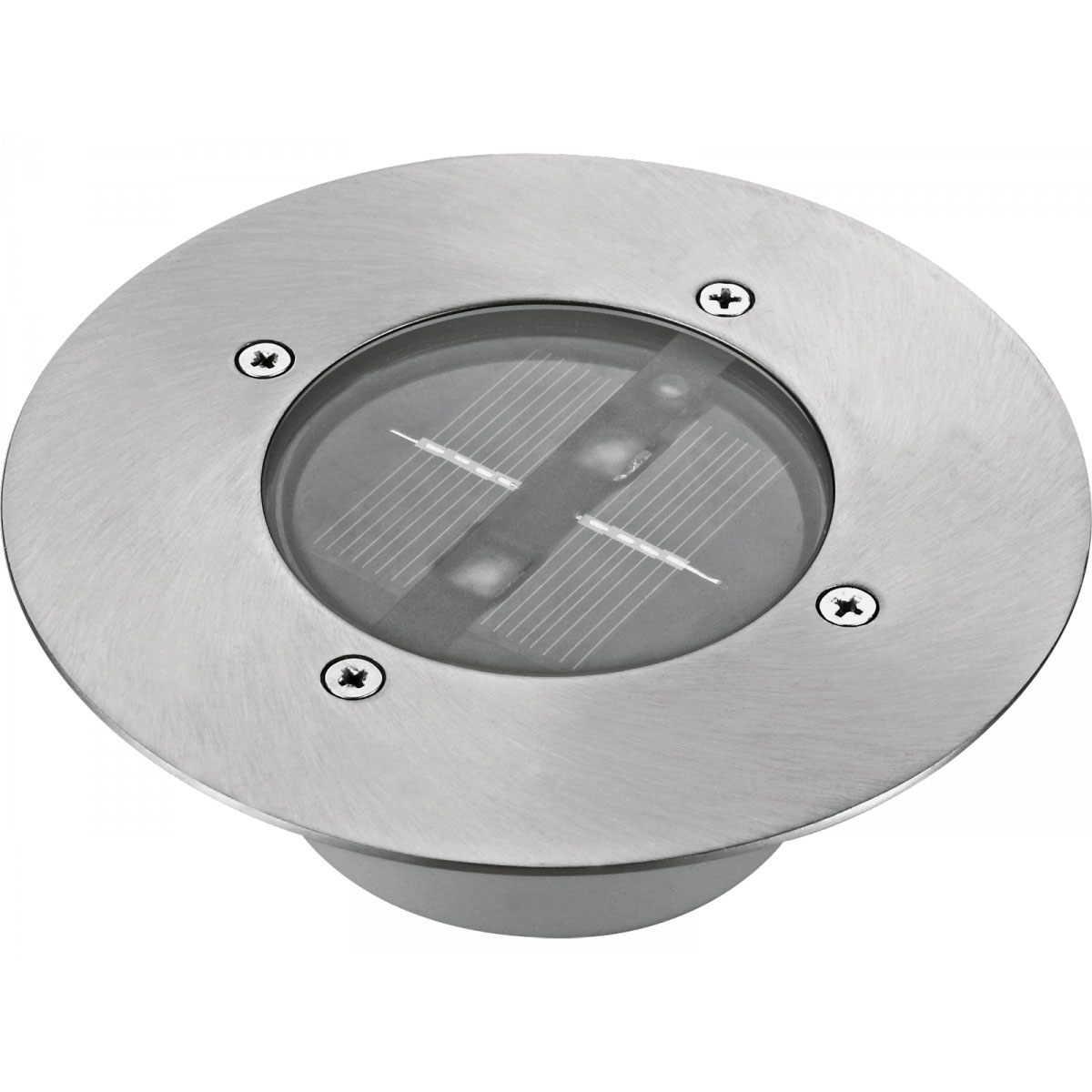 Flector Garten LED-Solar-Bodeneinbauleuchte rund