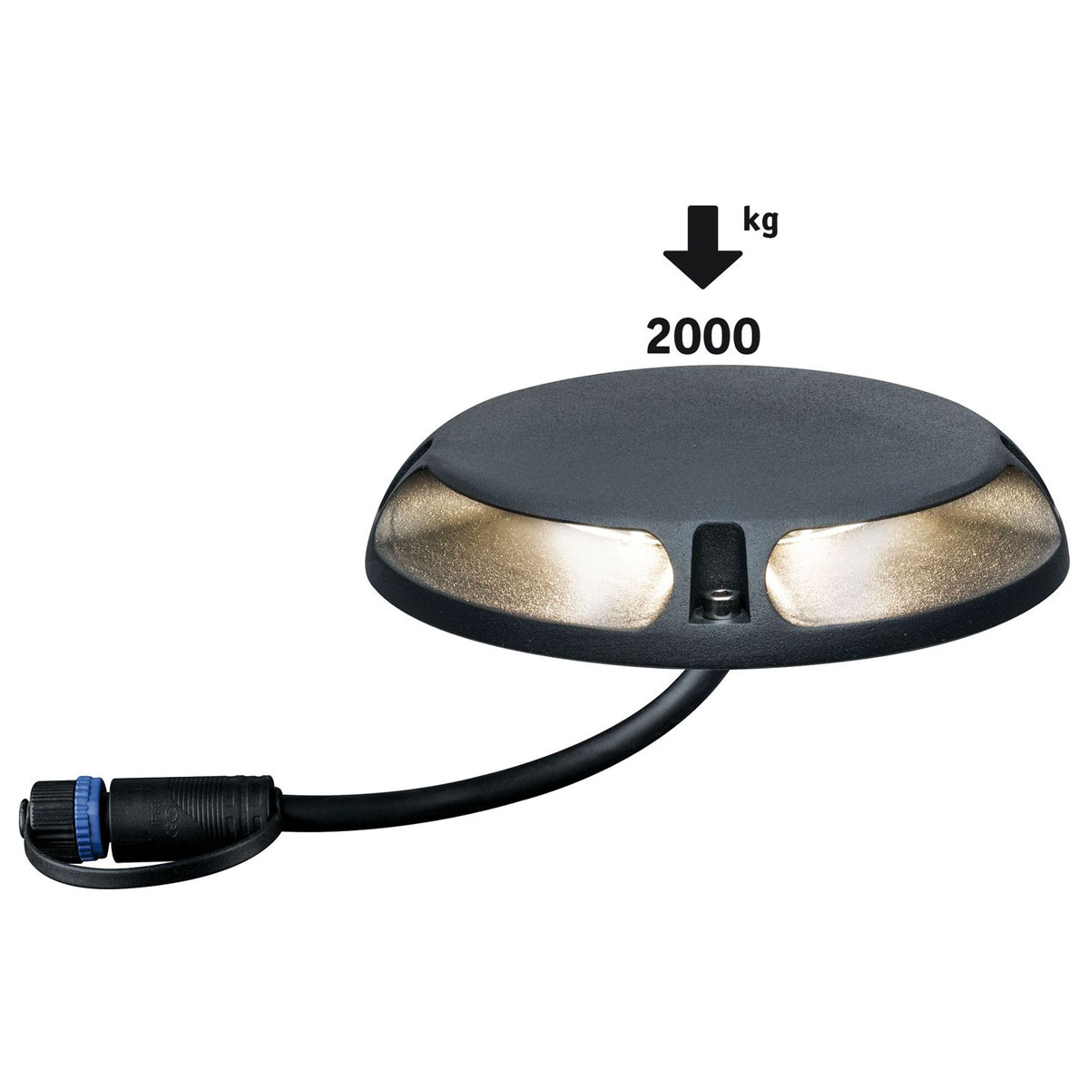 Paulmann Outdoor Plug und Shine Boden Einbauleuchte IP67 anthrazit Bild 2
