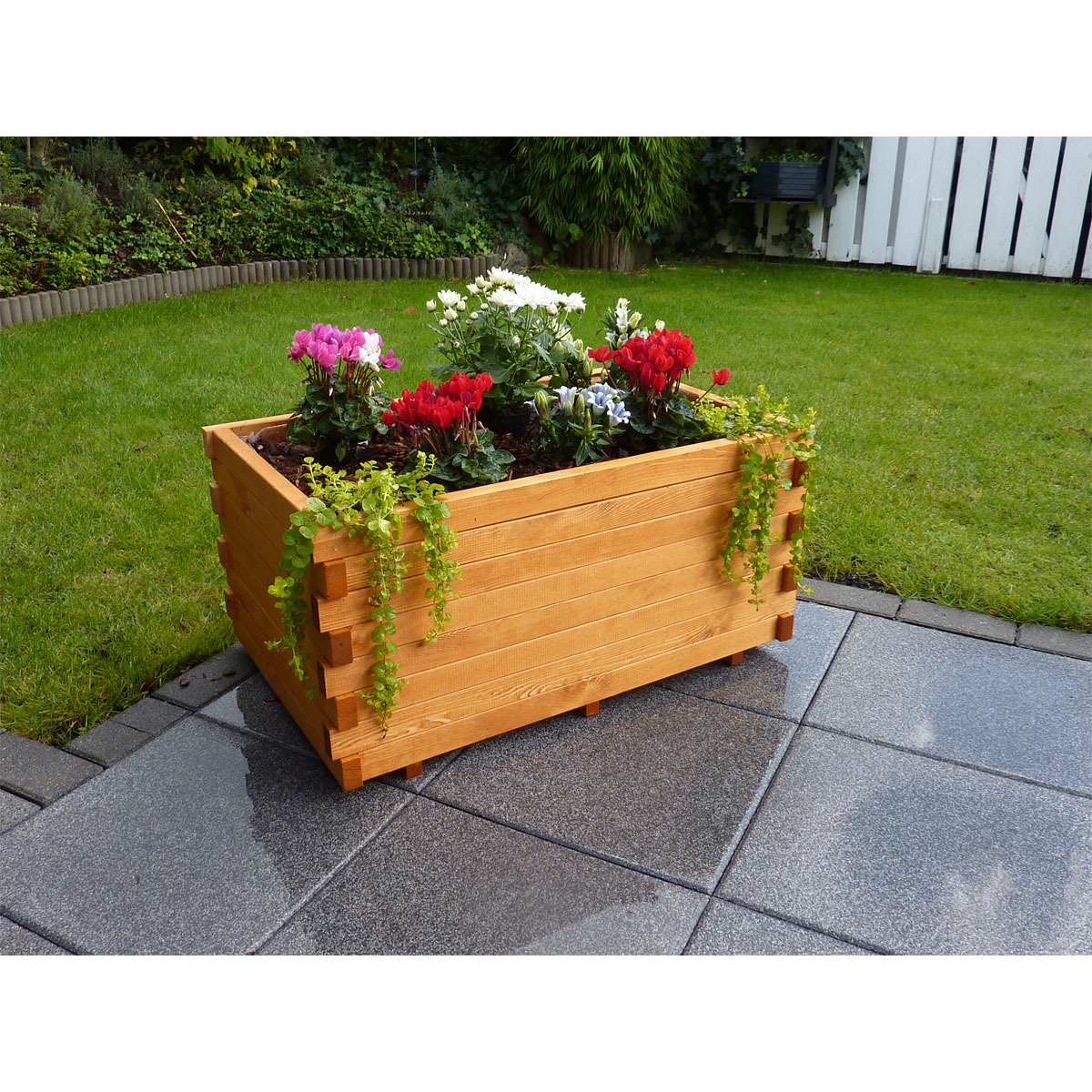 Promadino Pflanzkasten Siena mit Pflanzfolie