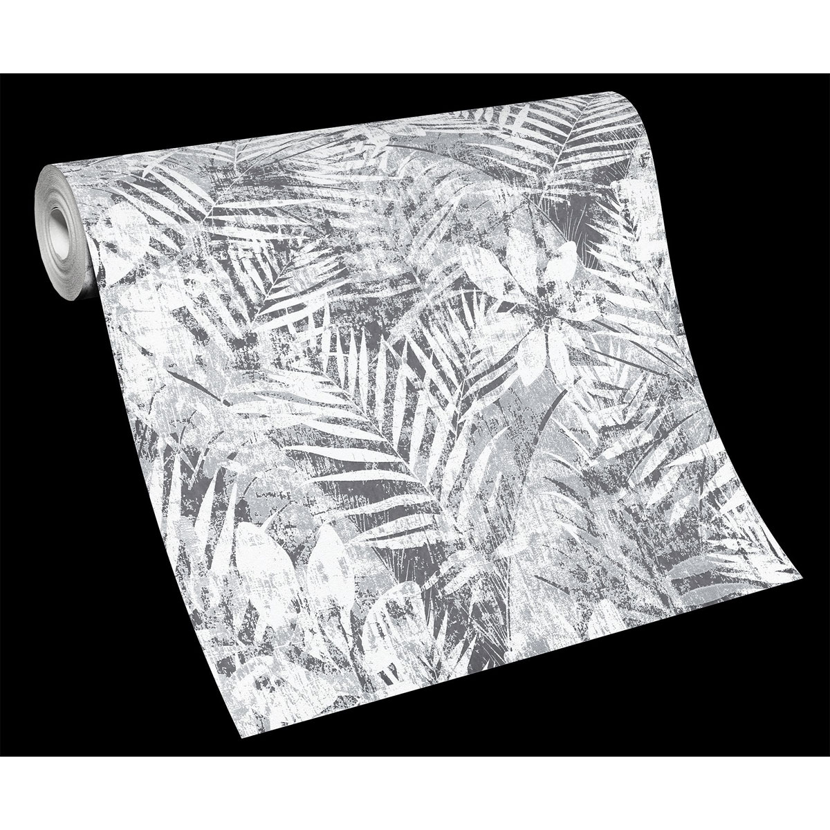 Guido Maria Kretschmer Vliestapete Blatt dunkelgrau Bild 3