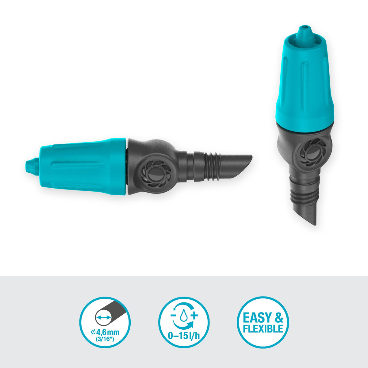 Gardena  Regulierbarer Endtropfer 0–15 l/h Bild 3