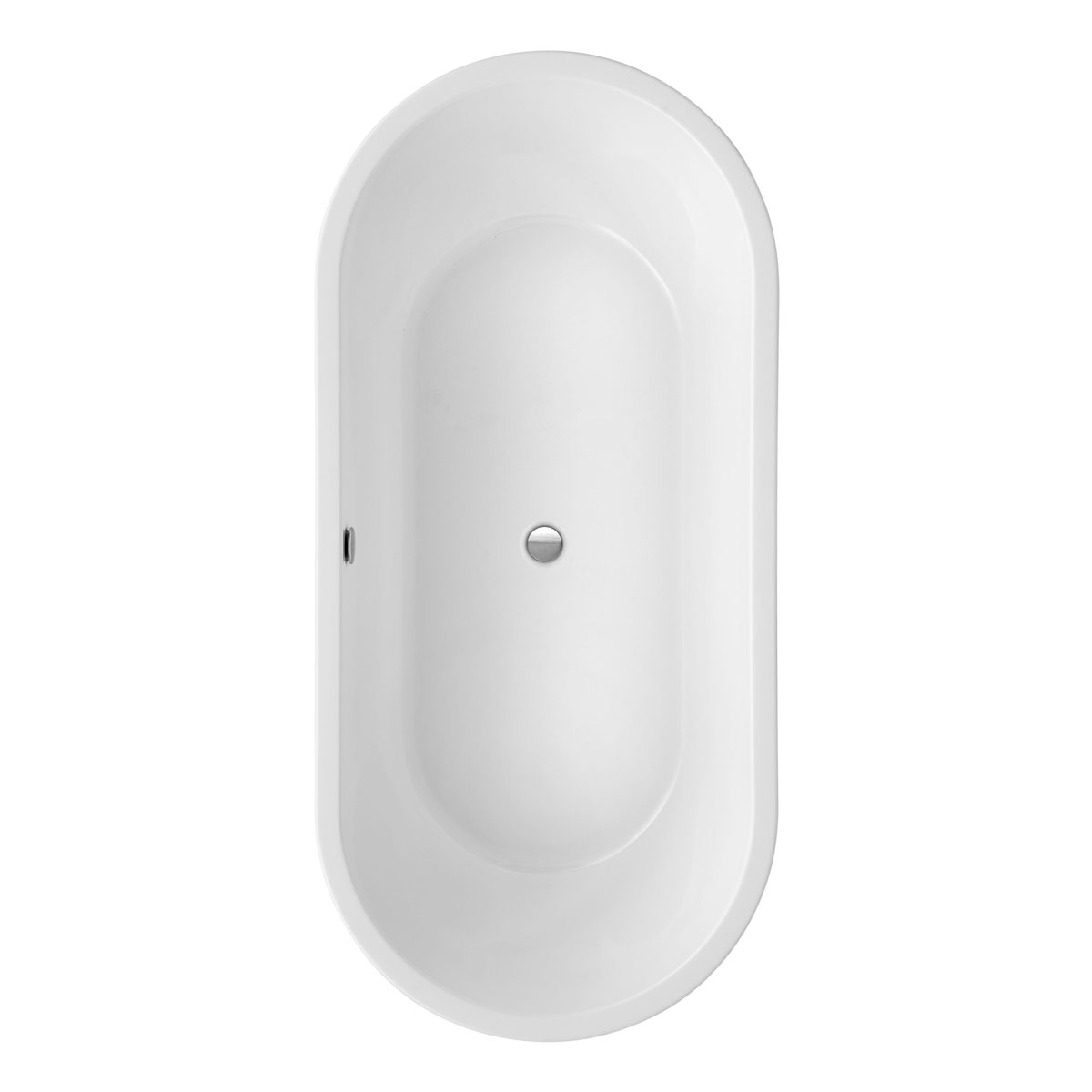 Ottofond Freistehende Badewanne Carney 190 x 89,5 cm weiß Bild 1