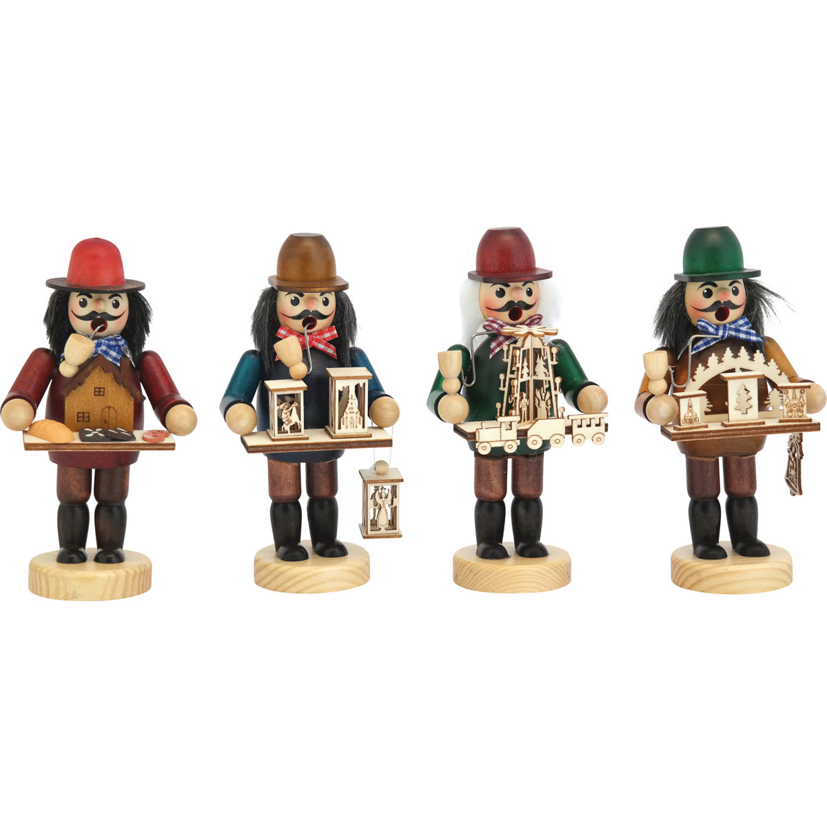 Räuchermännchen Verkäufer 8 x 6 x 15 cm