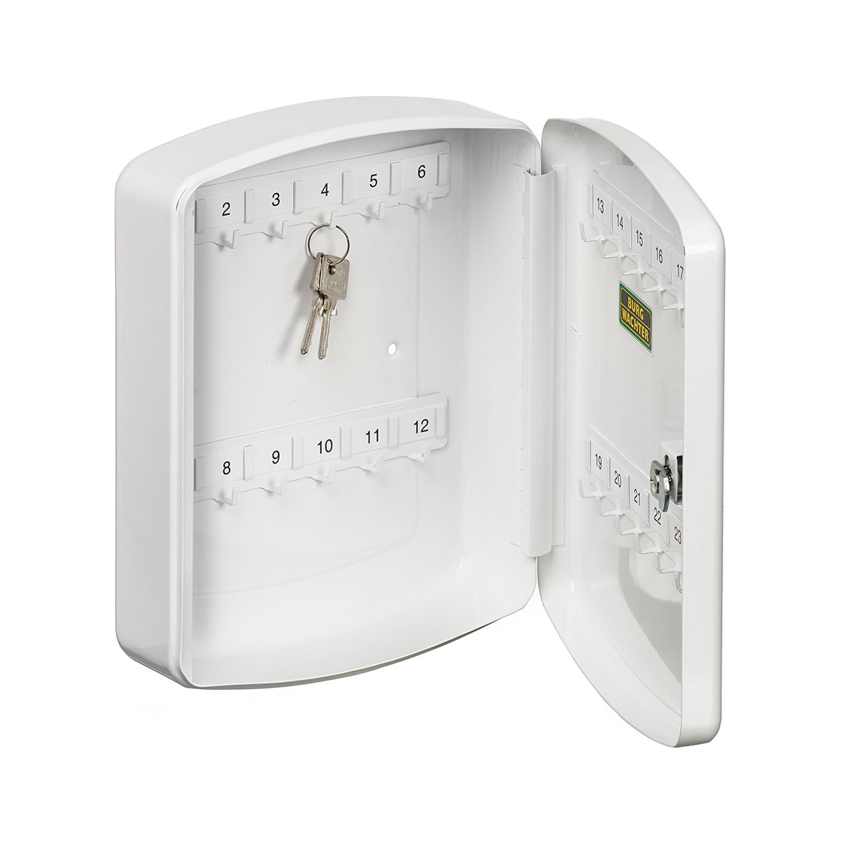 Burg Wächter Schlüssel-Box KB 24 20 x 25,5 x 7,5 cm weiß