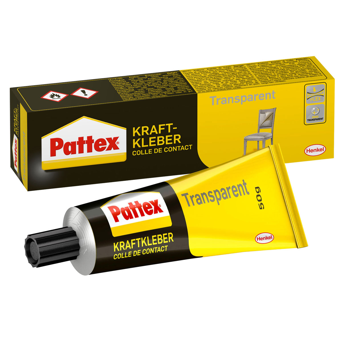 Pattex Kraftkleber Transparent 50 g