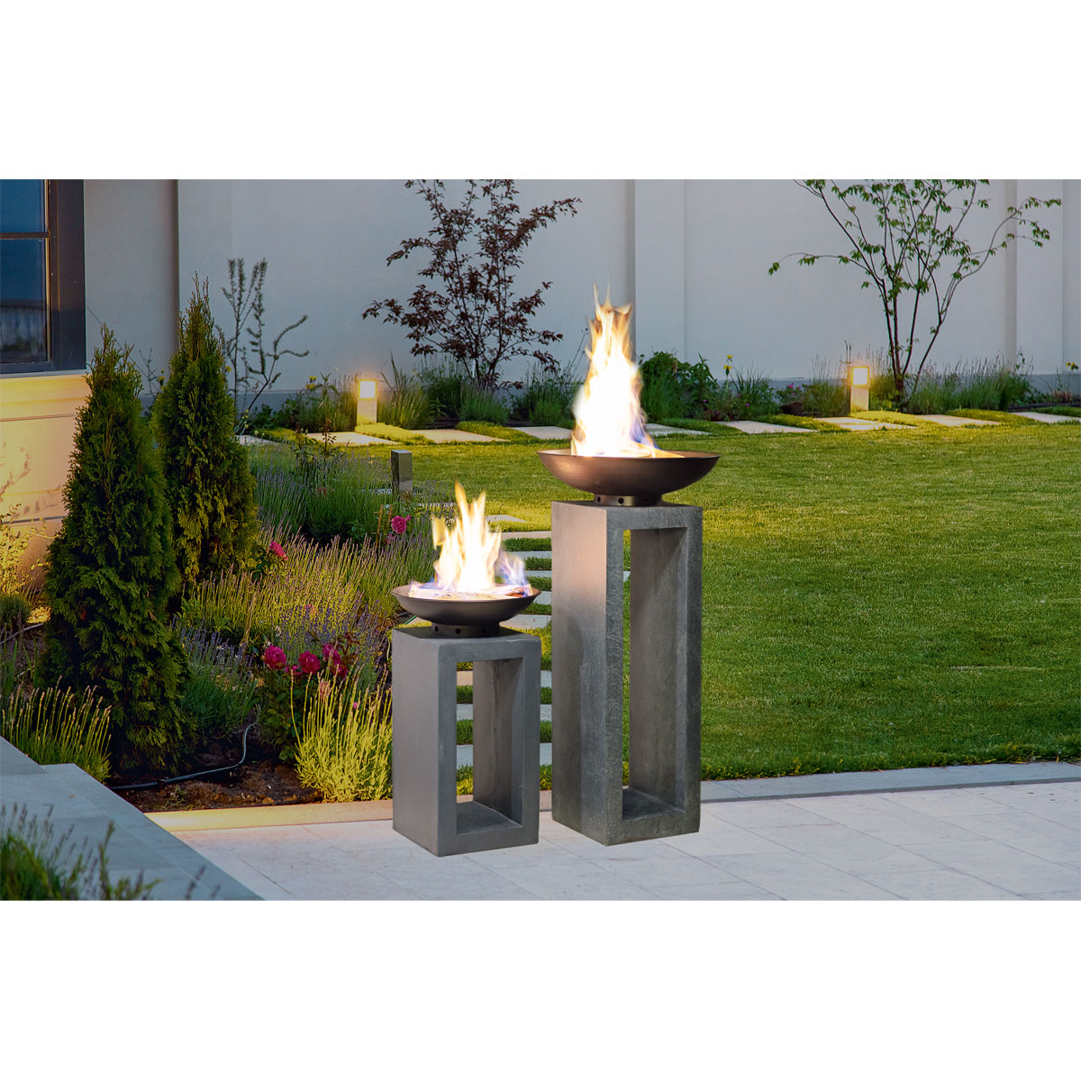 Rothmann Feuerschale Breda auf Podest 40 x 69 cm Bild 6