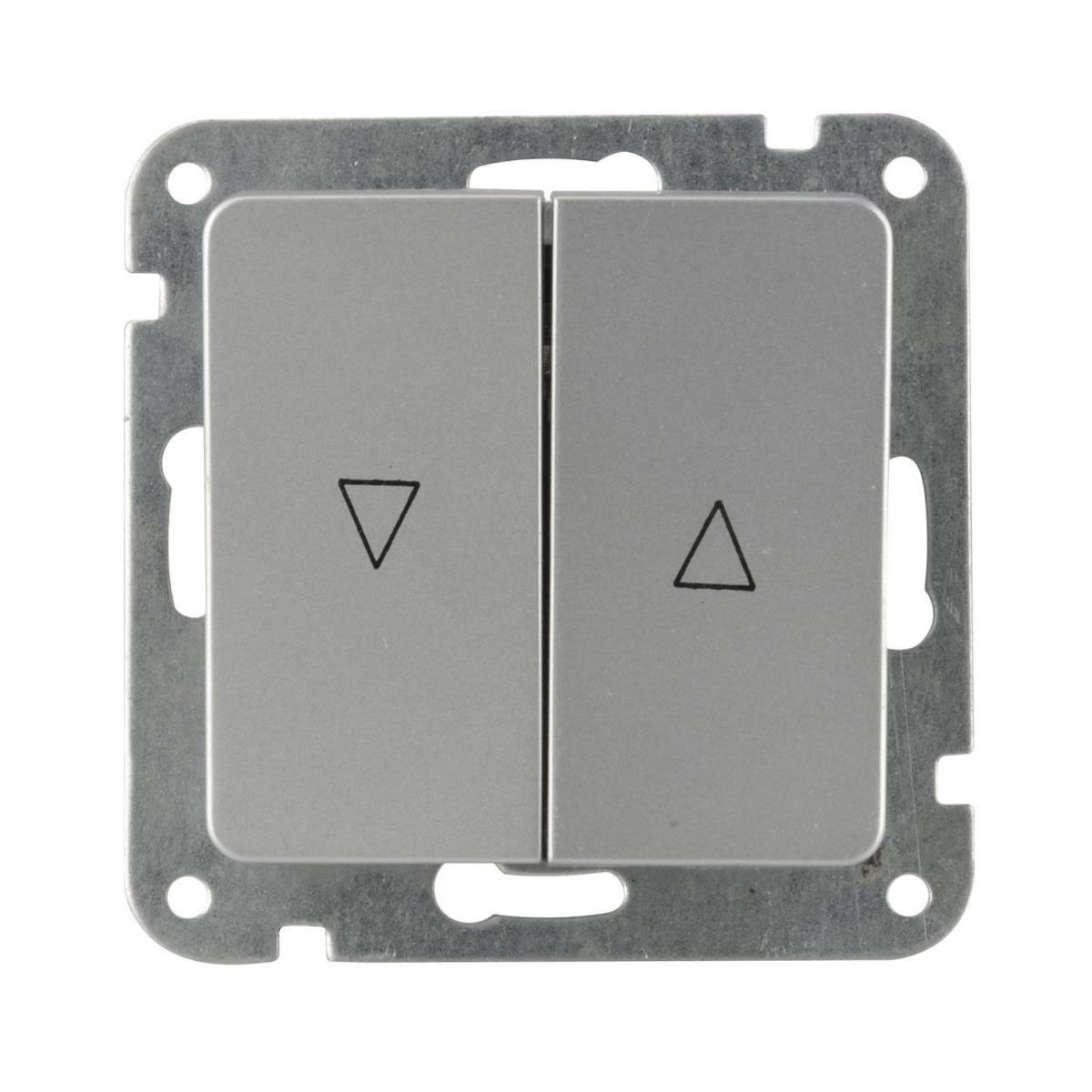 Jalousientaster Le Mans silber Serie 603