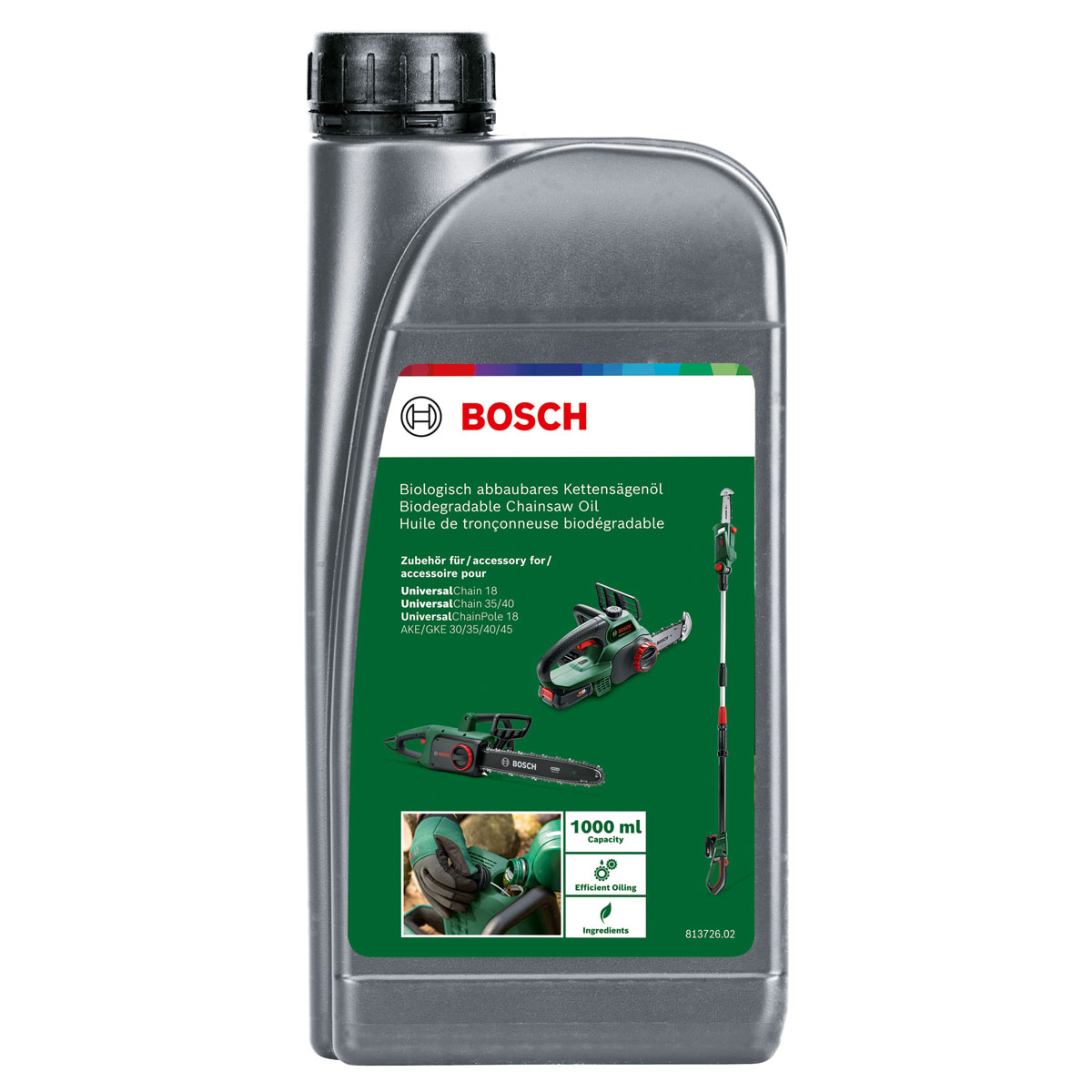 Bosch  Haftöl für Kettensäge Ake 30b/35b/40b Bild 1