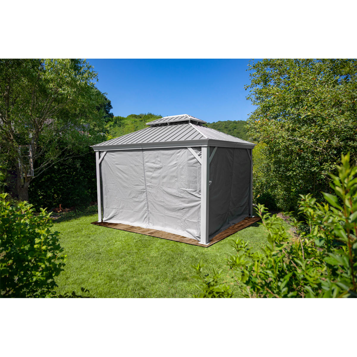 Sojag Vorhang-Set für Messina 1216 Taupe Bild 2