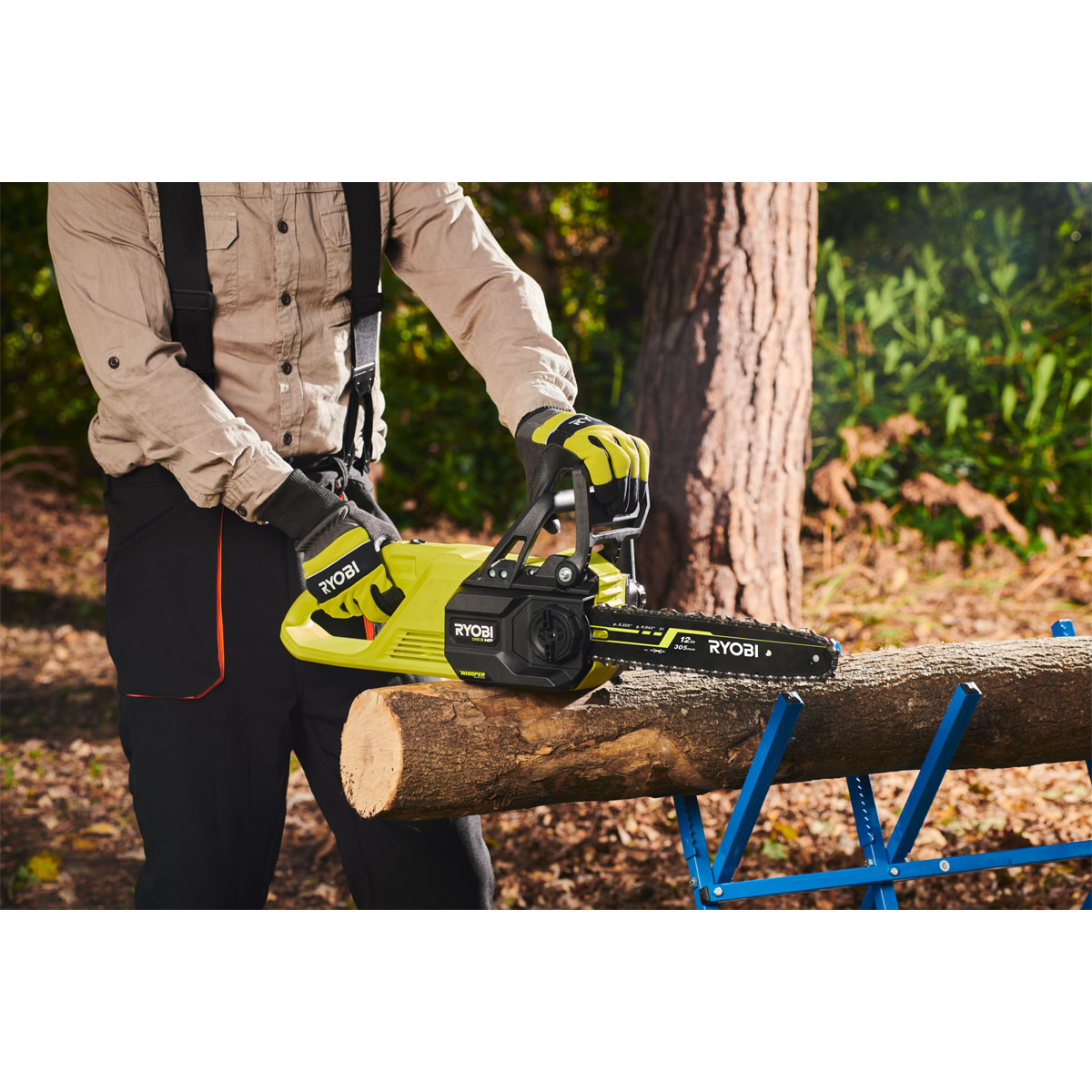 Ryobi  Akku-Kettensäge RY18CSX30A-0 Schwertlänge 30 cm Bild 7