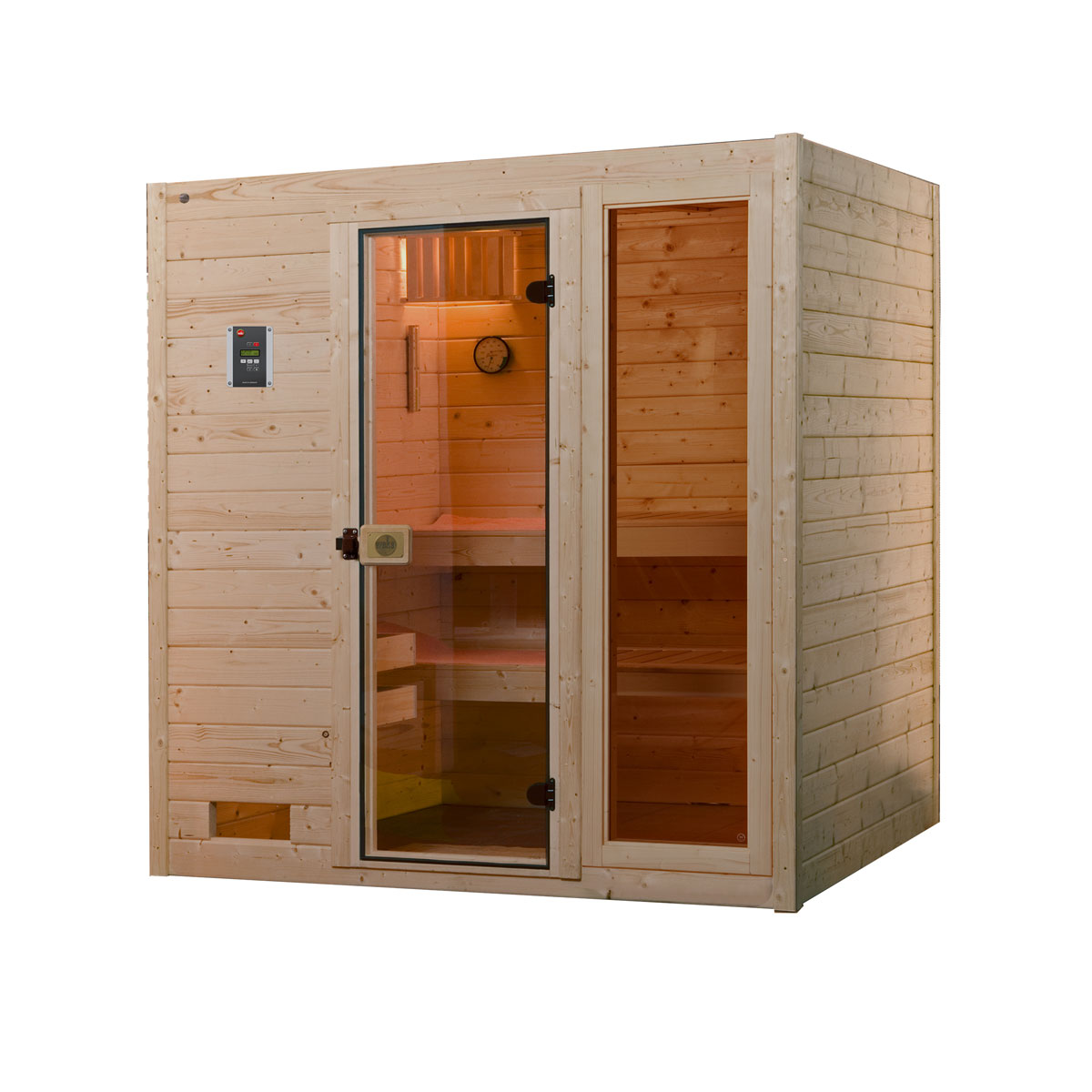 Weka Massivholzsauna „Valida Plus“, Sparset