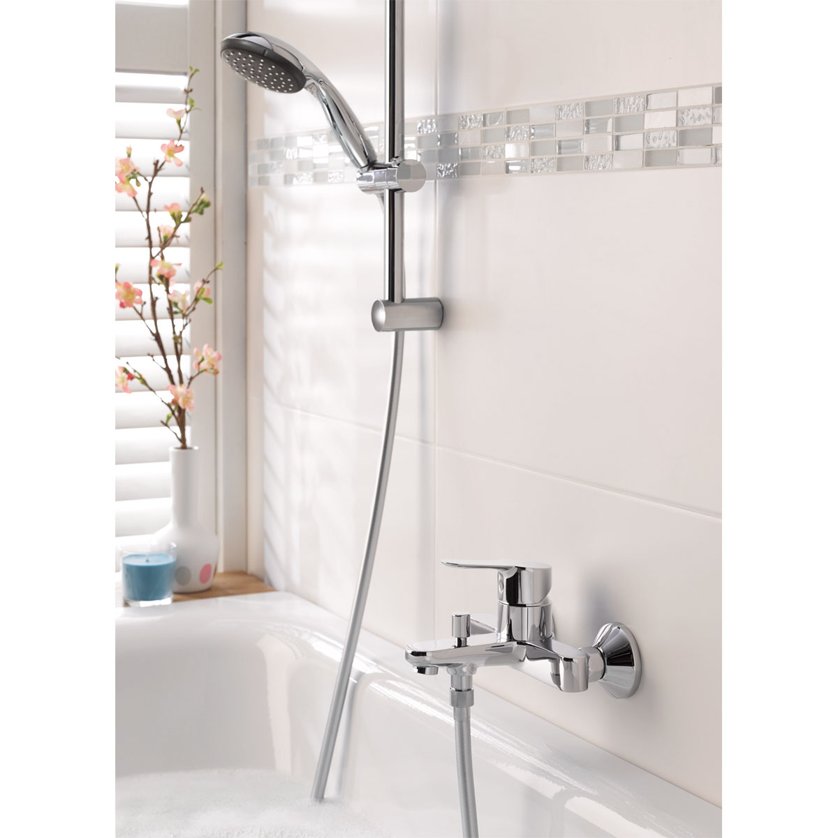 Grohe Handbrause Vitalio Start 100 HB 2 Strahlarten chrom Bild 5