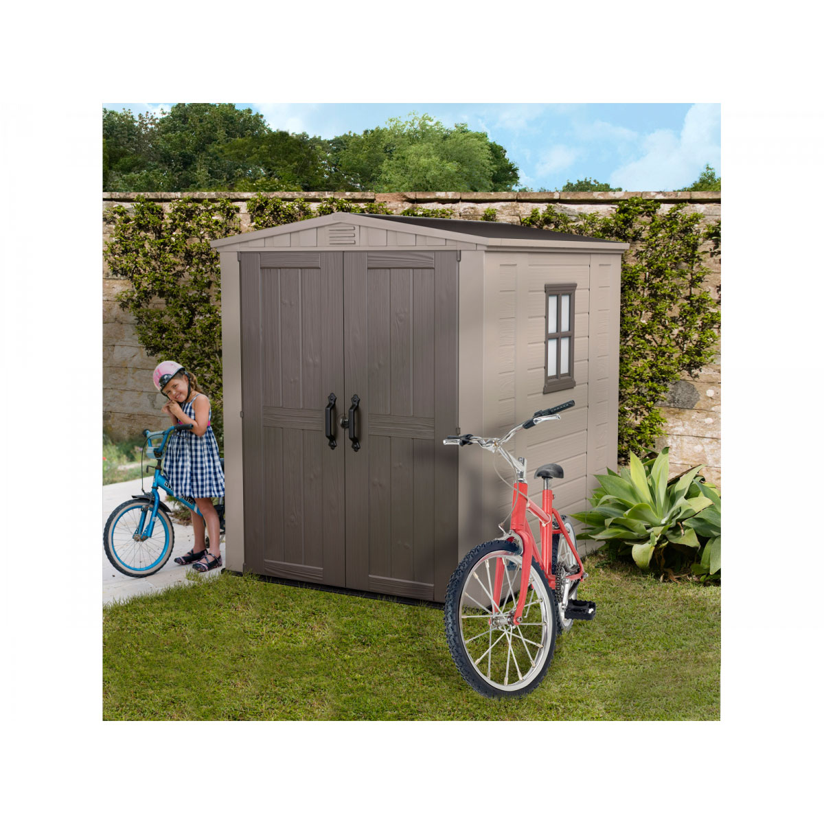 Keter Kunststoffgerätehaus Factor 6 x 6 Bild 1