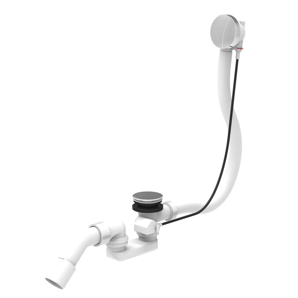 Ottofond Ab-/Überlaufgarnitur für Körperformwanne chrom Bild 1