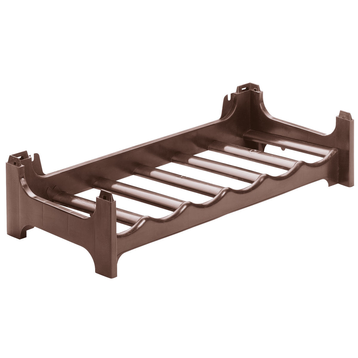 Flaschenregal für 6 Flaschen stapelbar anthrazit