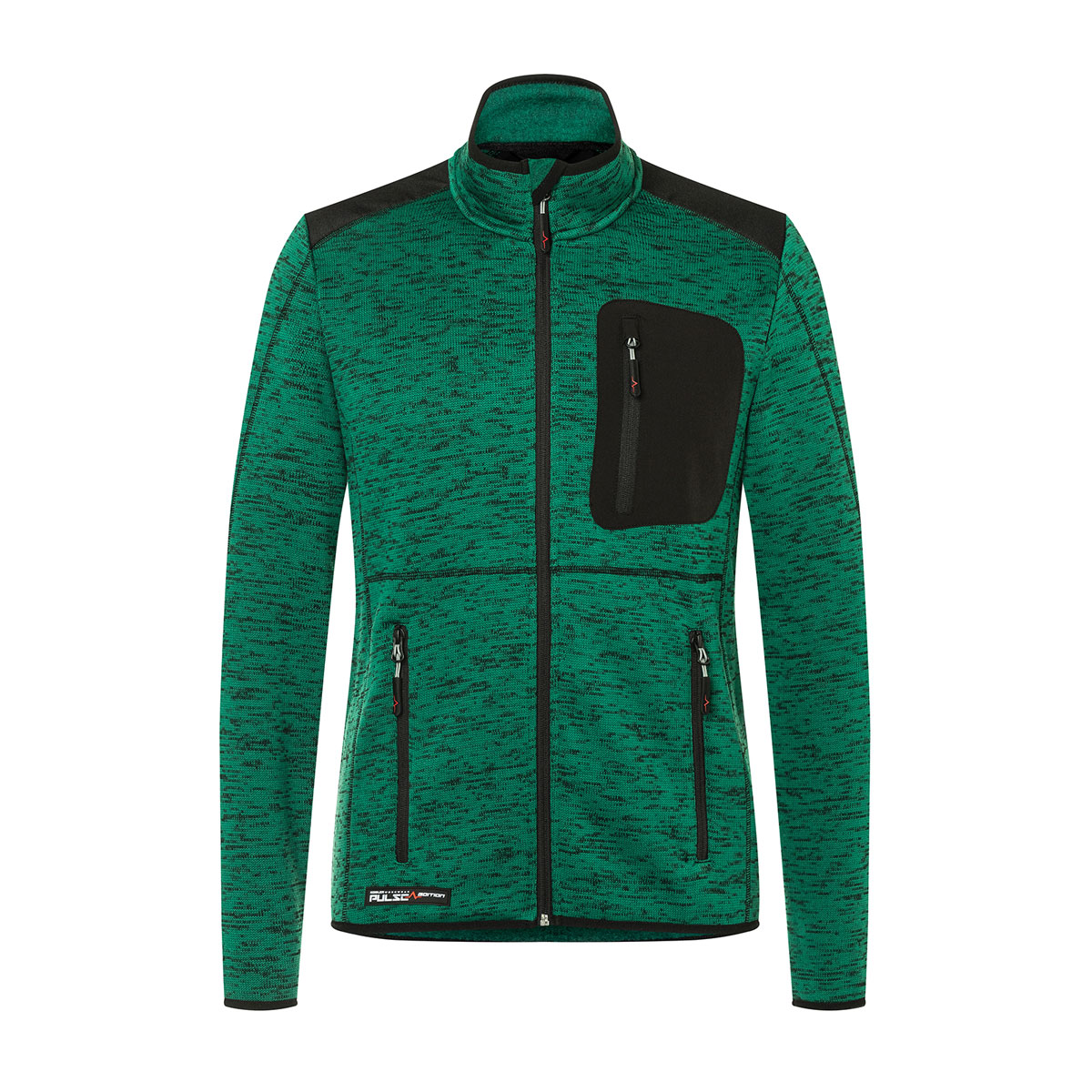 Kübler  Strickjacke PULSE DAILY moosgrün/schwarz Größe M