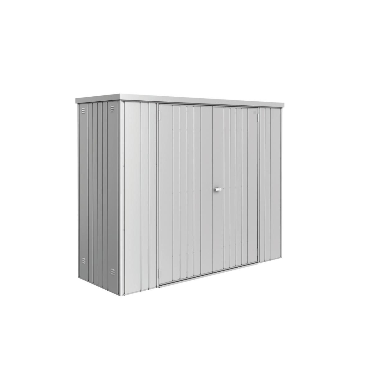 Biohort Geräteschrank Größe 150/230 227 x 83 x 182,5 cm silber-metallic