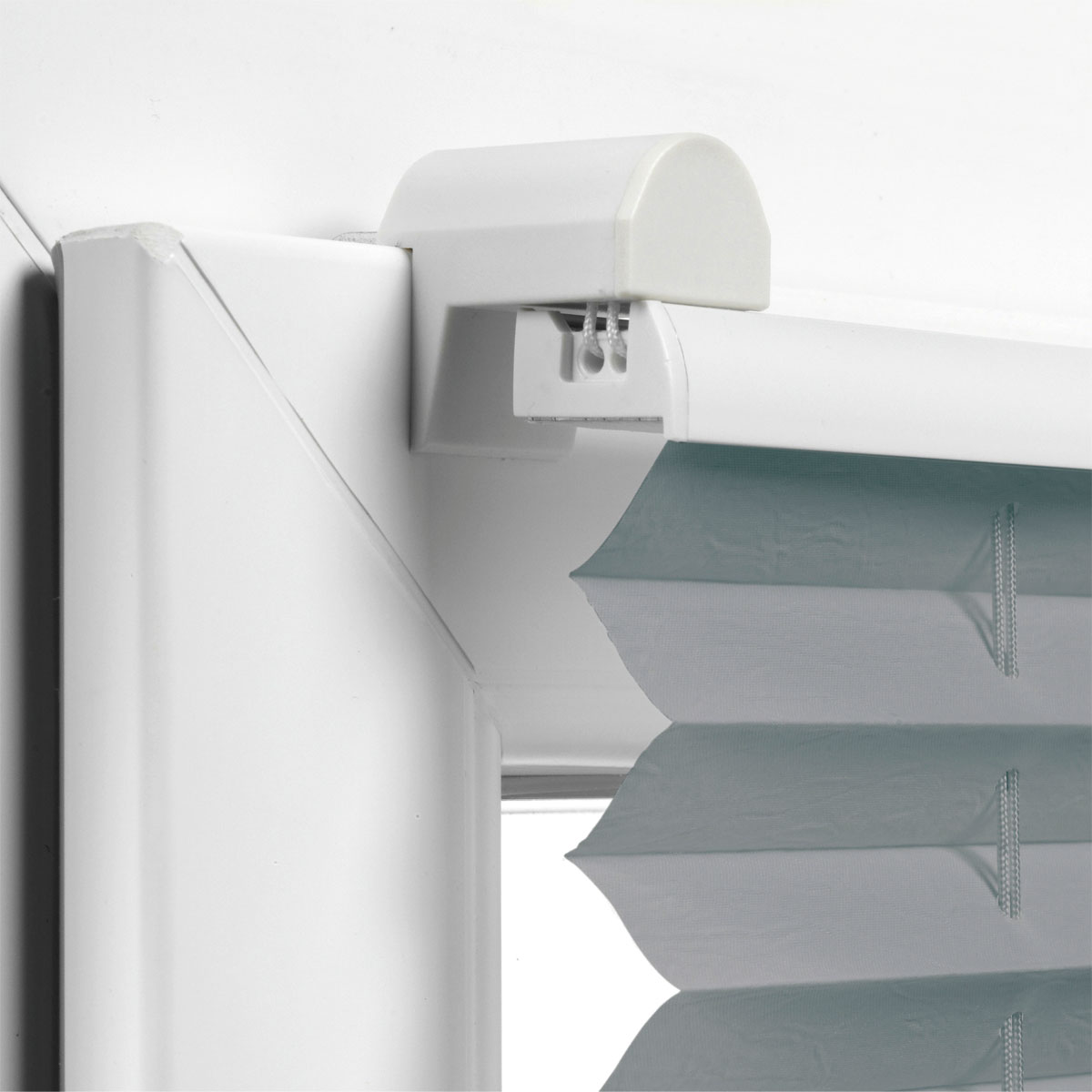 Gardinia Plissee Easyfix mit 2 Bedienschienen 50 x 130 cm schiefer Bild 2