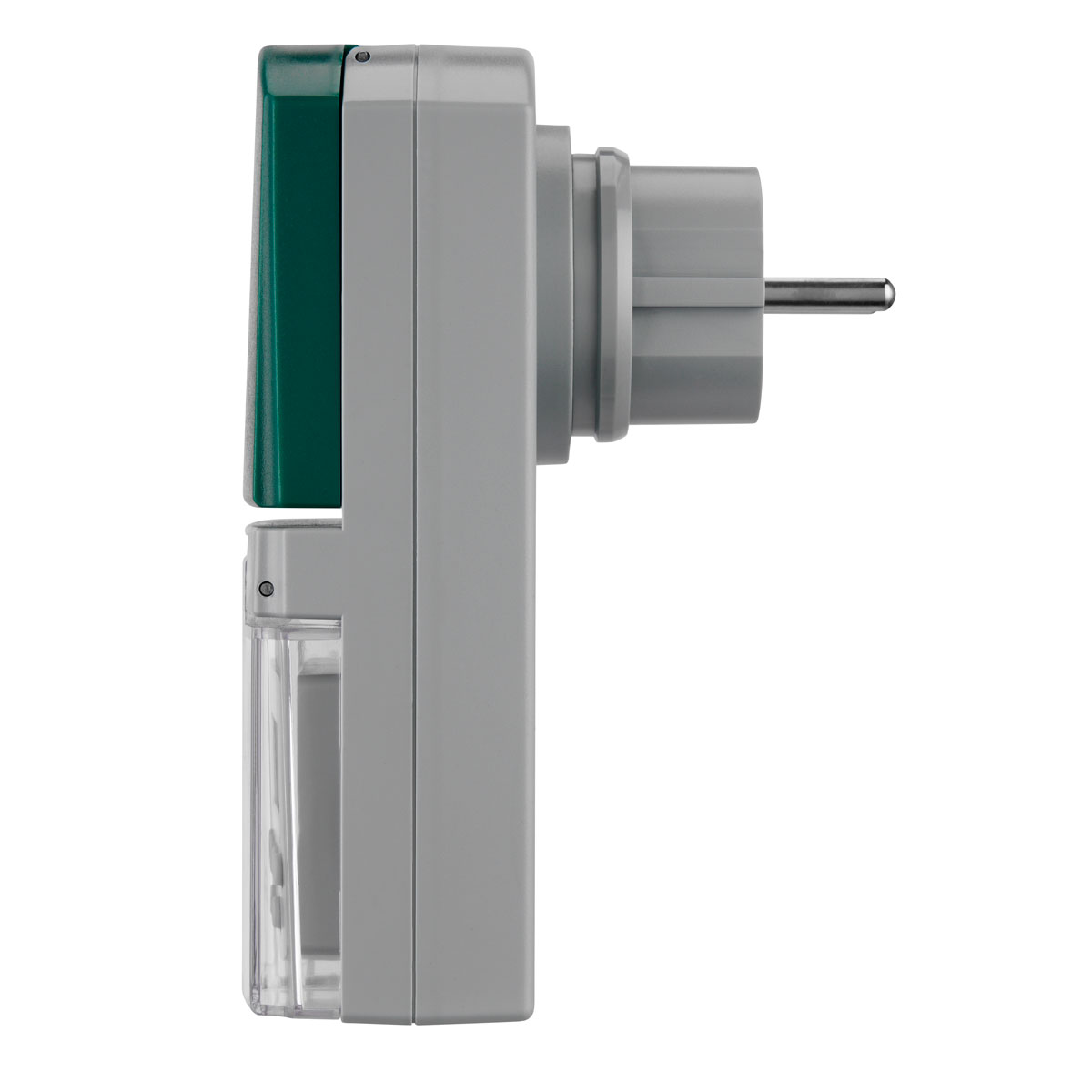 REV Ritter Zeitschaltuhr außen IP44 digital Standard 140 Schaltzeiten grau-grün Bild 2