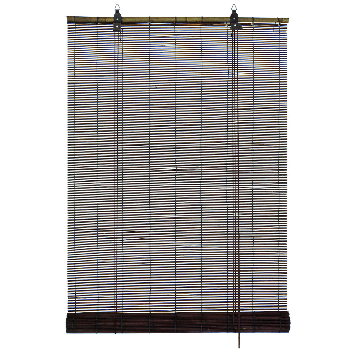 Gardinia Bambus-Rollo 140 x 160 cm schoko Bild 1