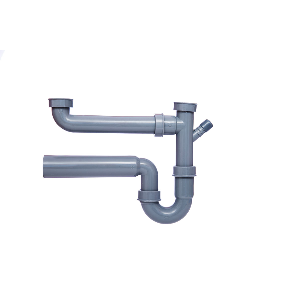 Kirchhoff Doppel-Spültisch-Röhrensiphon ECO-SAVE KS 1 1/2" IG x Durchmesser 50 mm