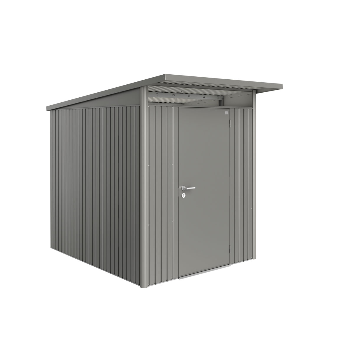 Biohort Gerätehaus AvantGarde A2 quarzgrau metallic mit Standardtür Biohort Gerätehaus AvantGarde A2 quarzgrau metallic mit Standardtür