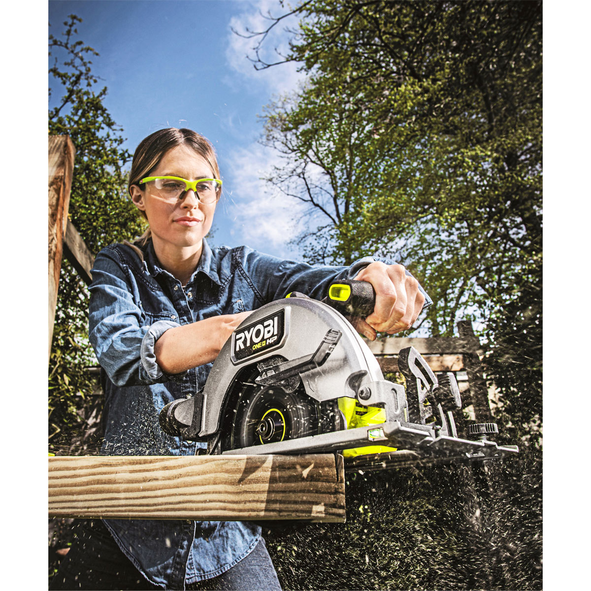 Ryobi  Akku-Handkreissäge RCS18X-0 ohne Akku und Ladegerät Bild 3