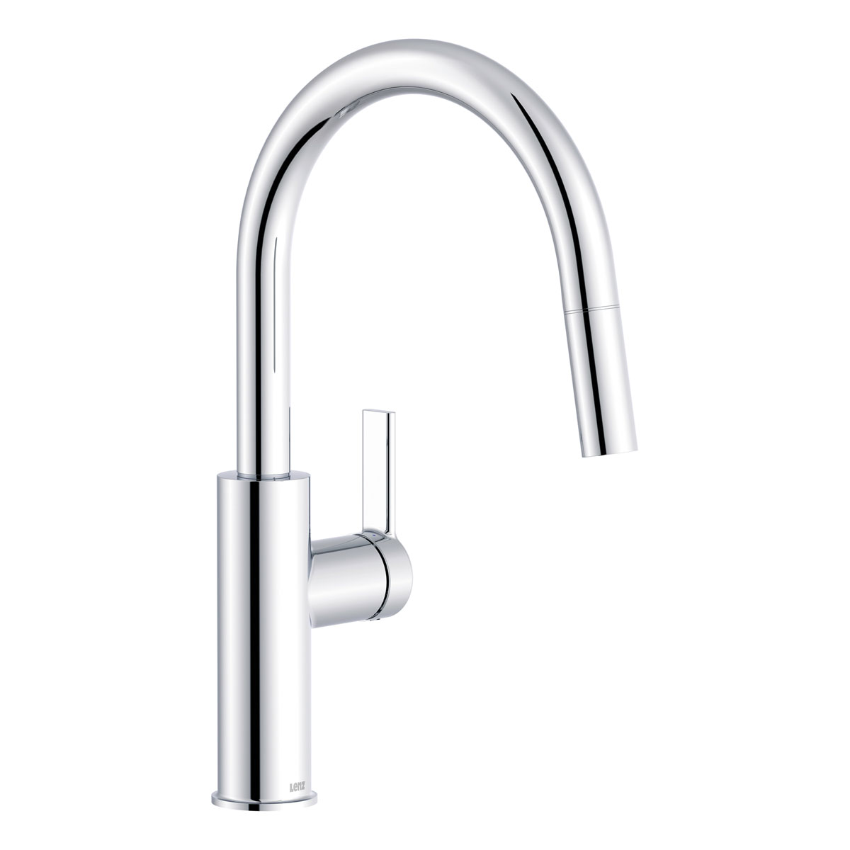 LENZ Spültischarmatur Anela mit Geschirrbrause Chrom Bild 2