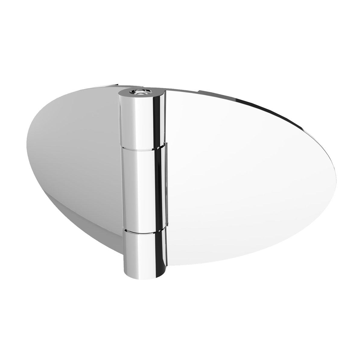 Schulte Badewannenfaltwand 2 teilig Alunatur Bild 3