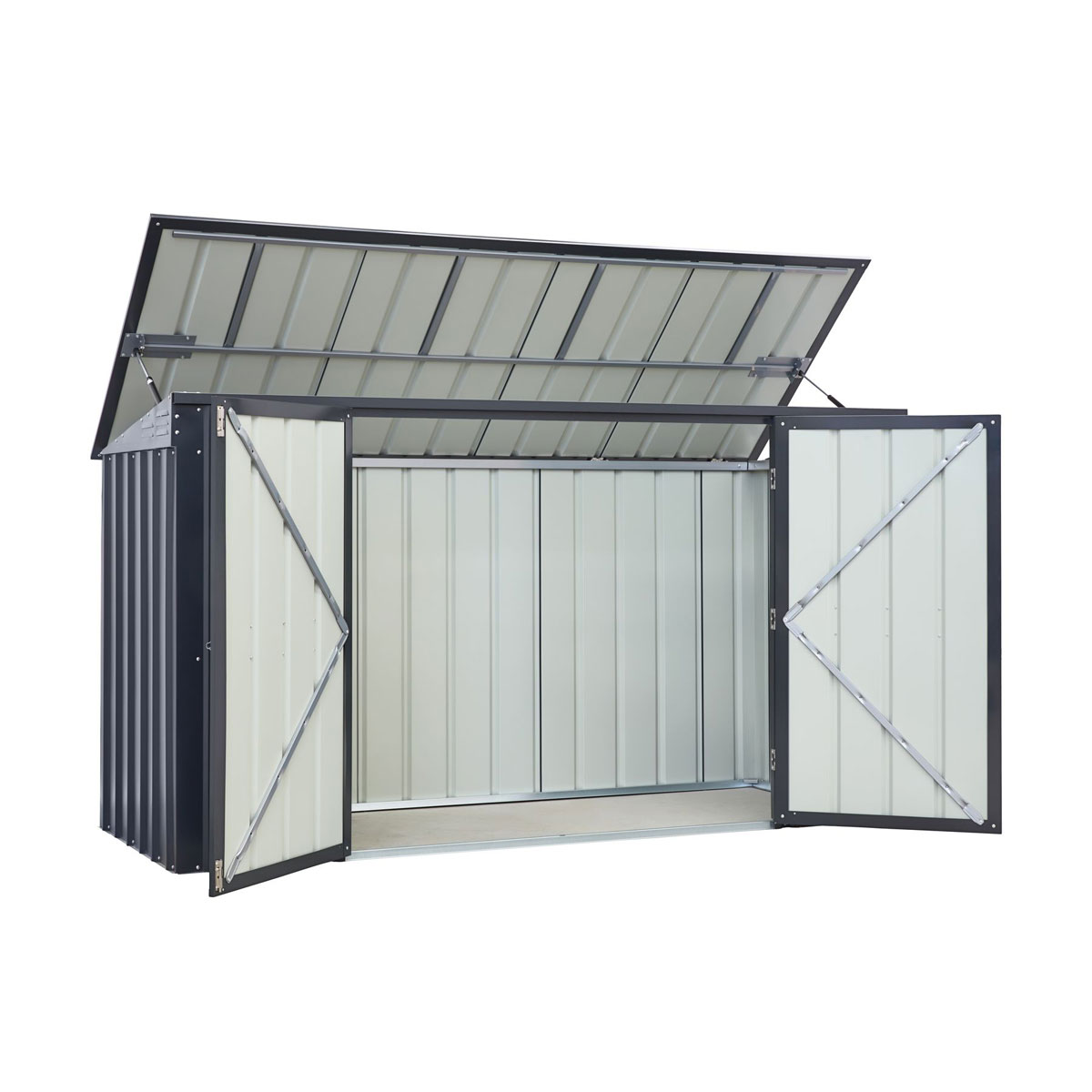 Vitavia Mülltonnenbox Easy 2,2m² schwarz Bild 3