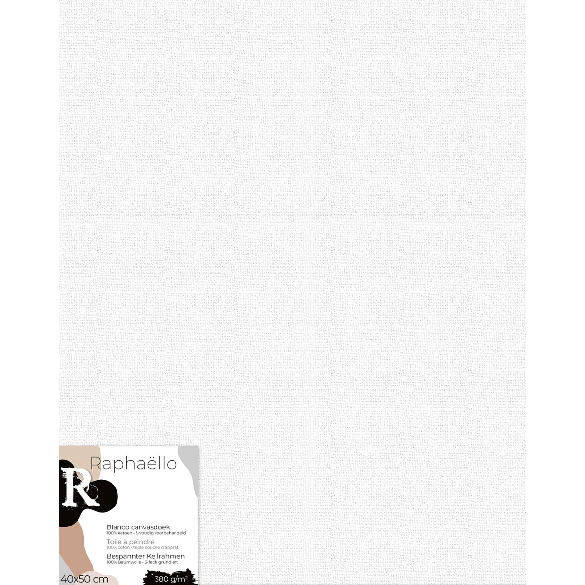 Leinwand Canvas 40x50 cm weiß Bild 1