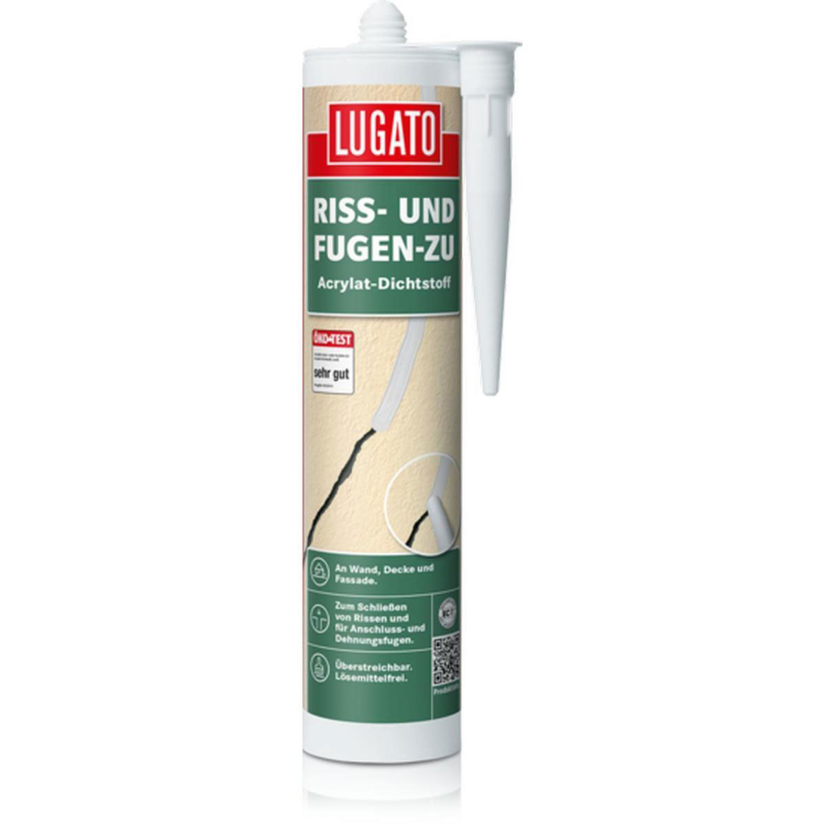 Lugato Riss- u Fugen-Zu 310 ml weiß Lugato Riss- u Fugen-Zu 310 ml weiß