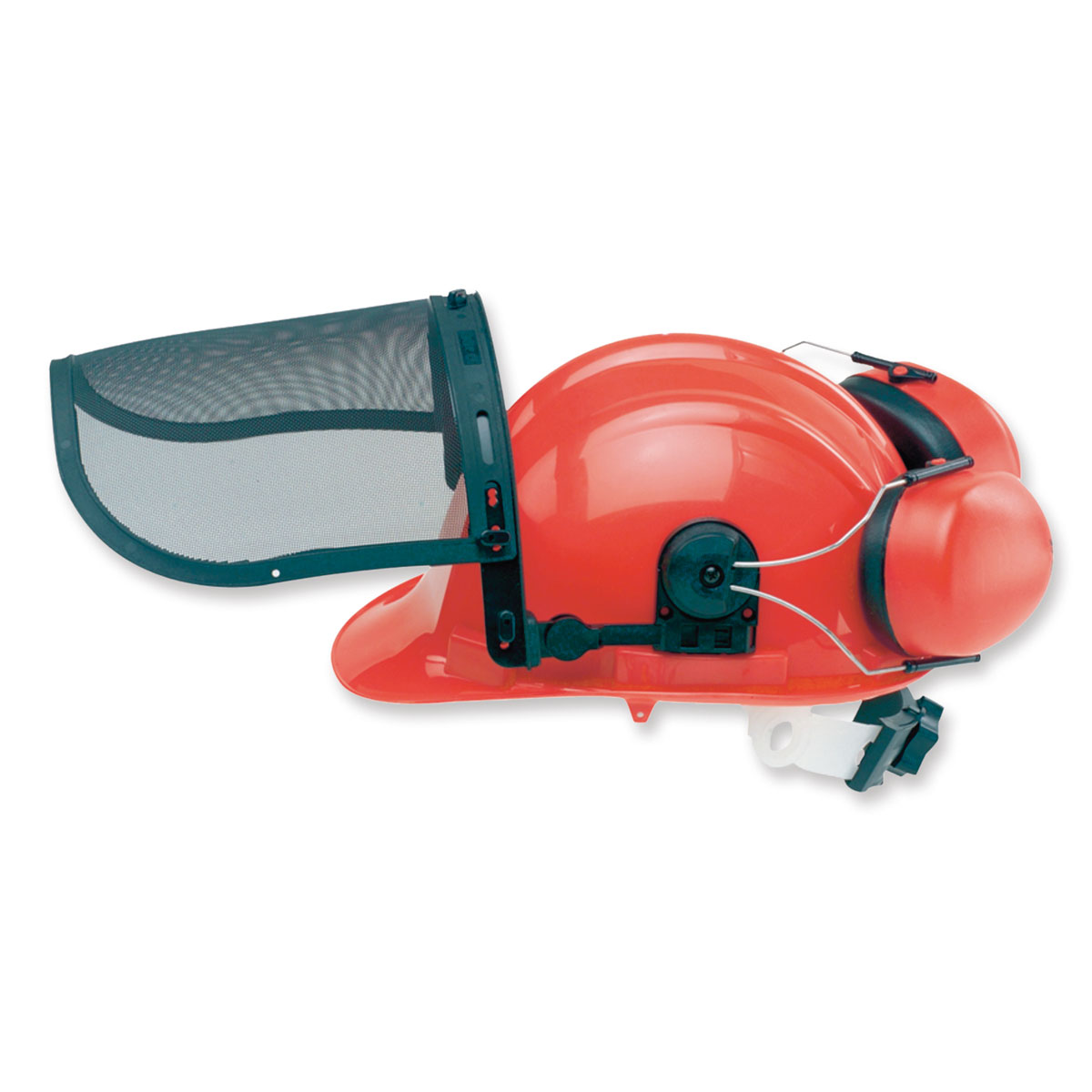 Forsthelm-Kombination rot