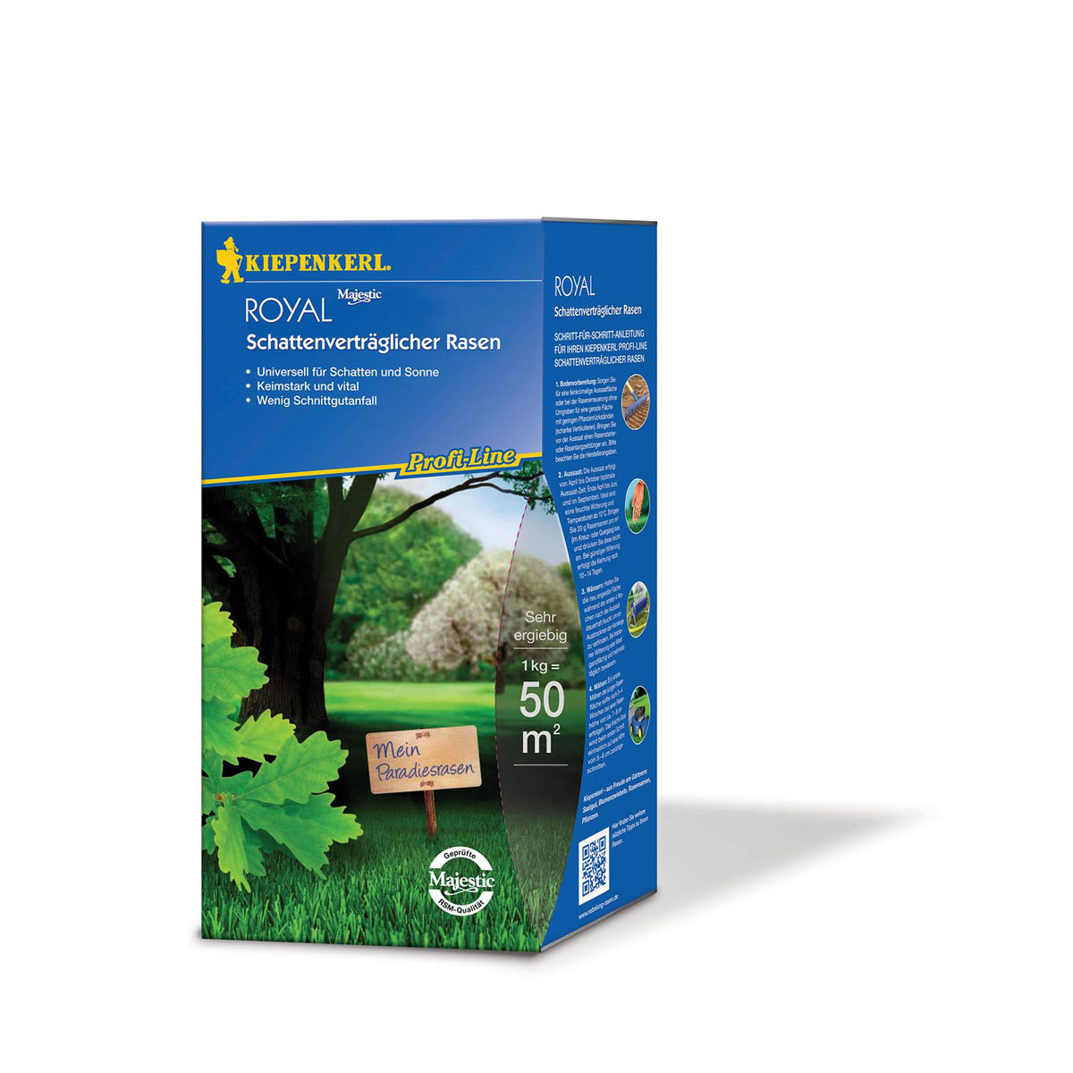 Kiepenkerl Schattenrasen Schattenverträglicher Rasen 1 kg