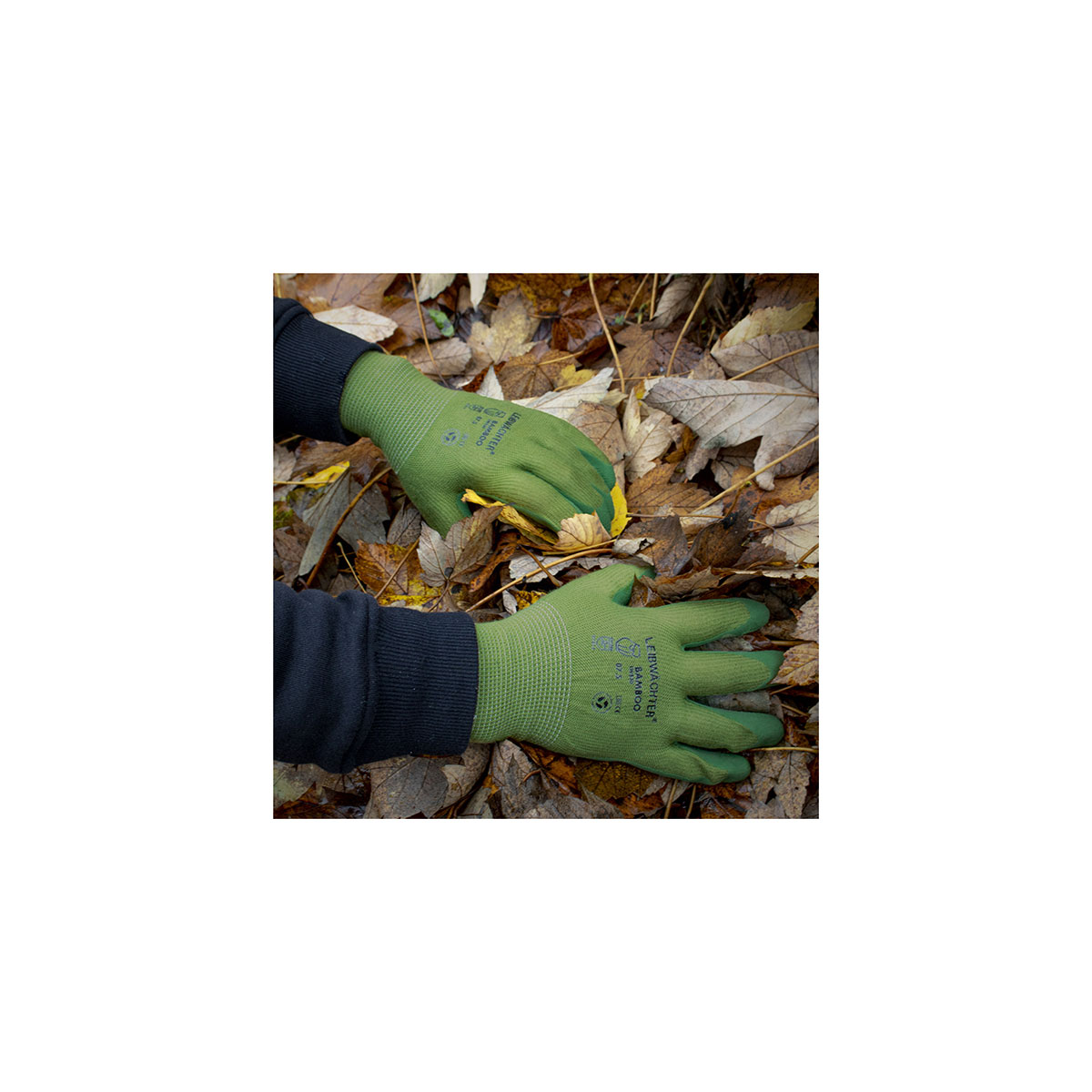 Triuso Leibwächter Bambus Größe 9 Latex Grün Bild 2