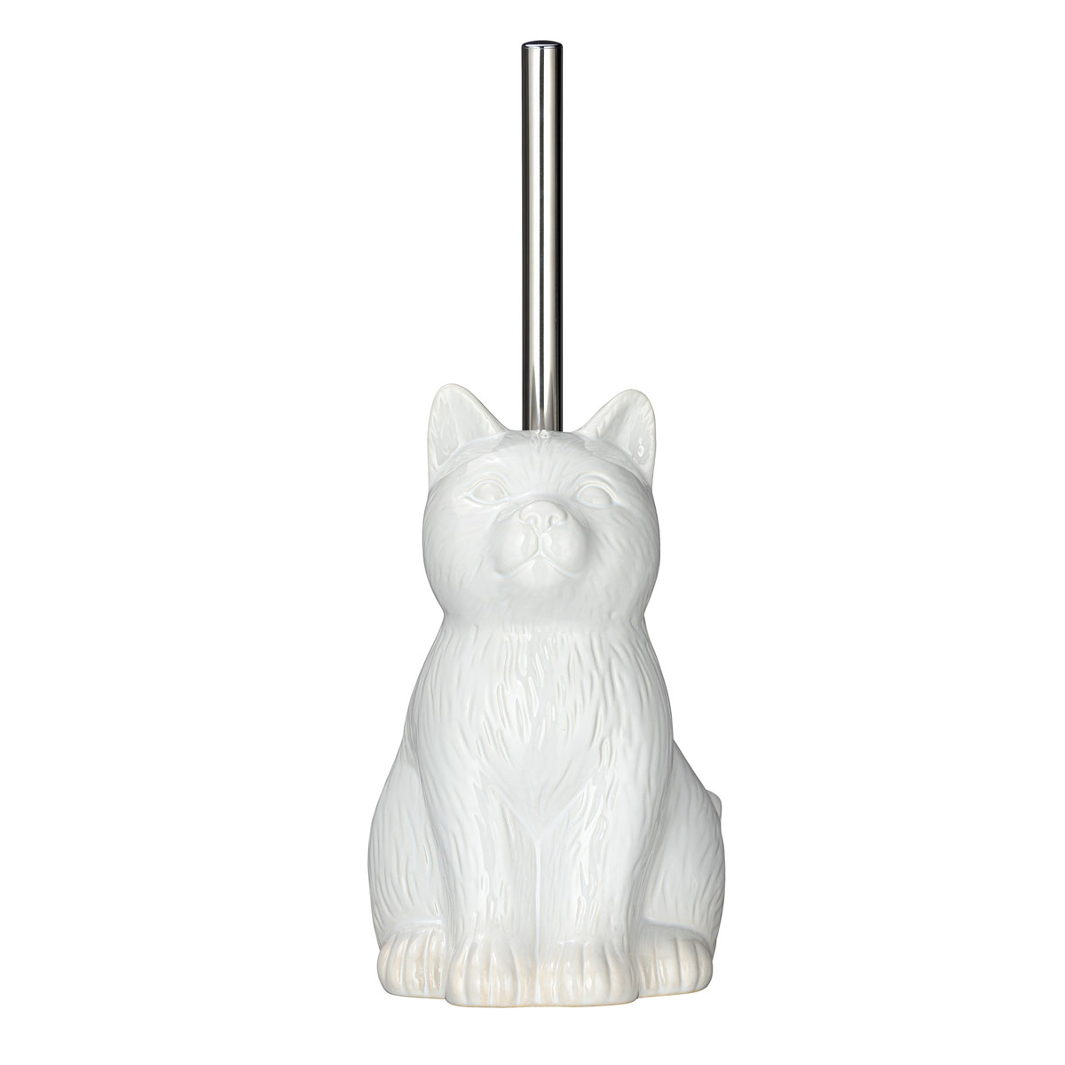 Wenko  WC-Garnitur Cat Weiß Keramik