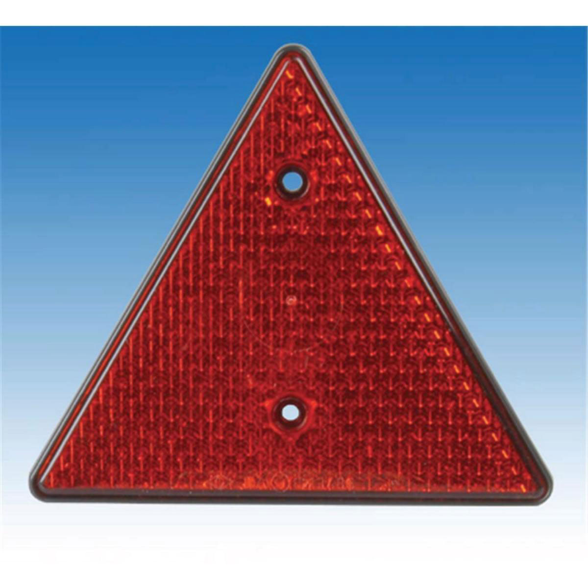 Dreiecksreflektor rot